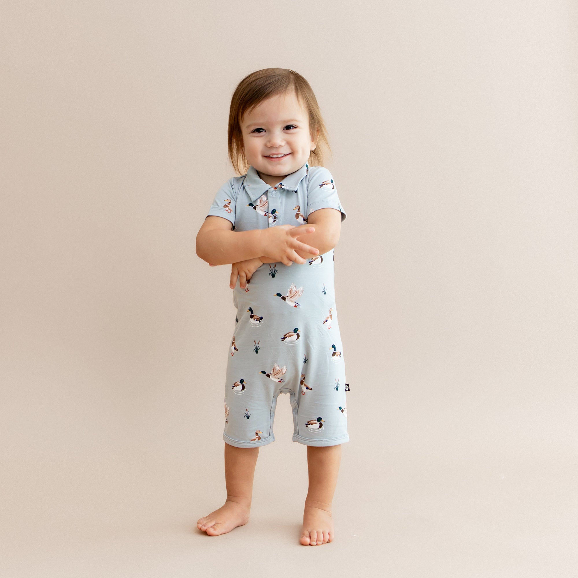 Polo Shortall in Mallard Duck - Image 5