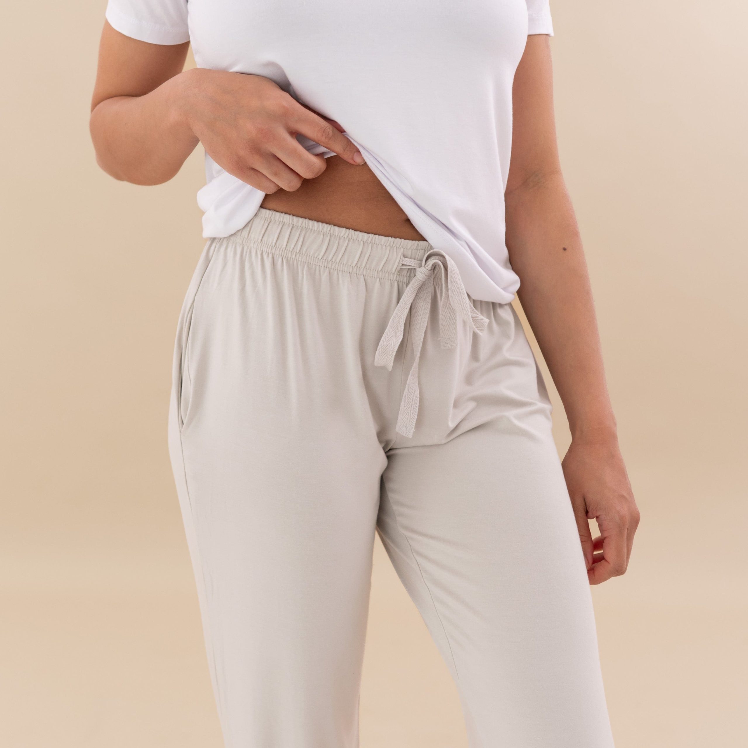 Women's Lounge Pants in Oat - Image 2