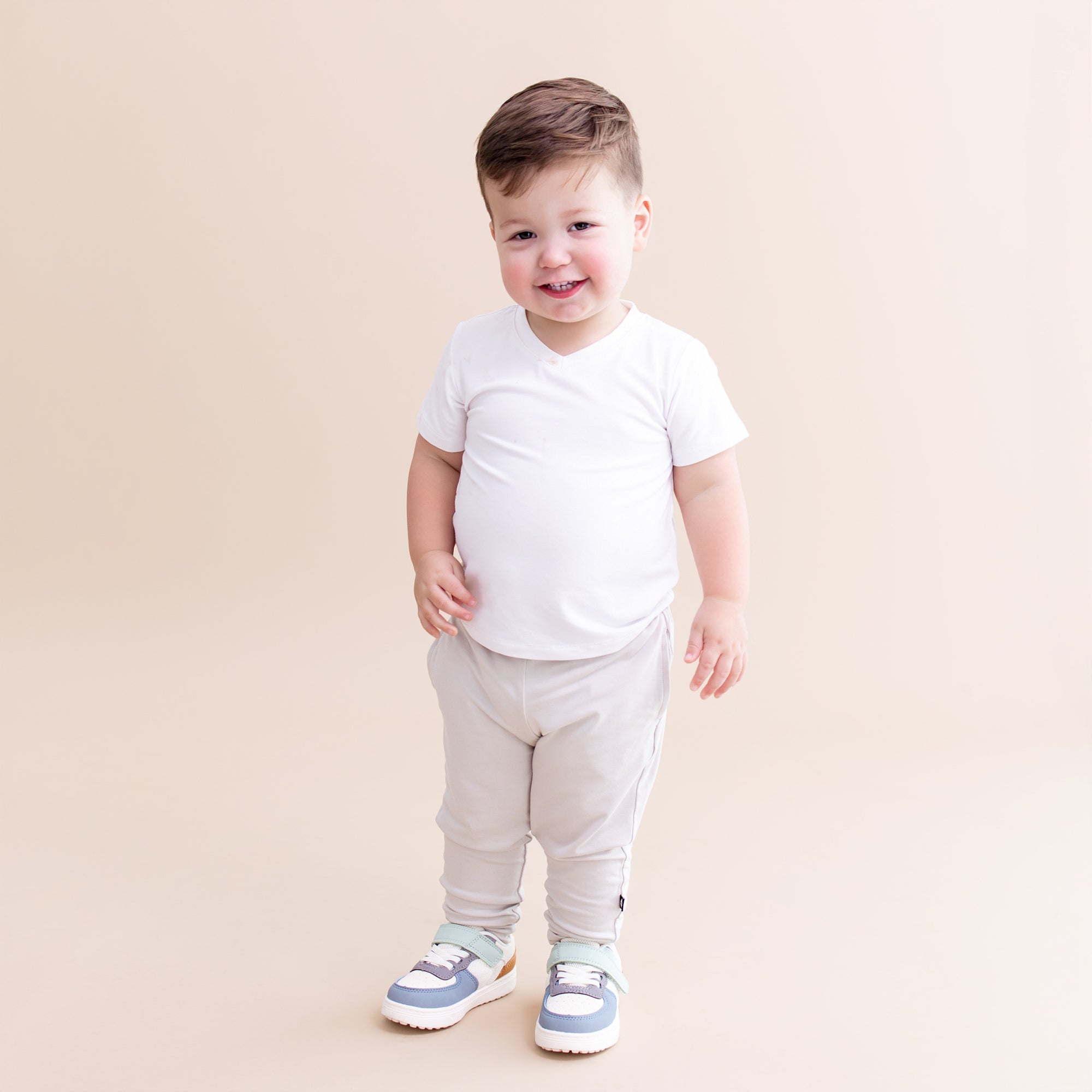 Toddler Jogger Pant in Oat - Image 3