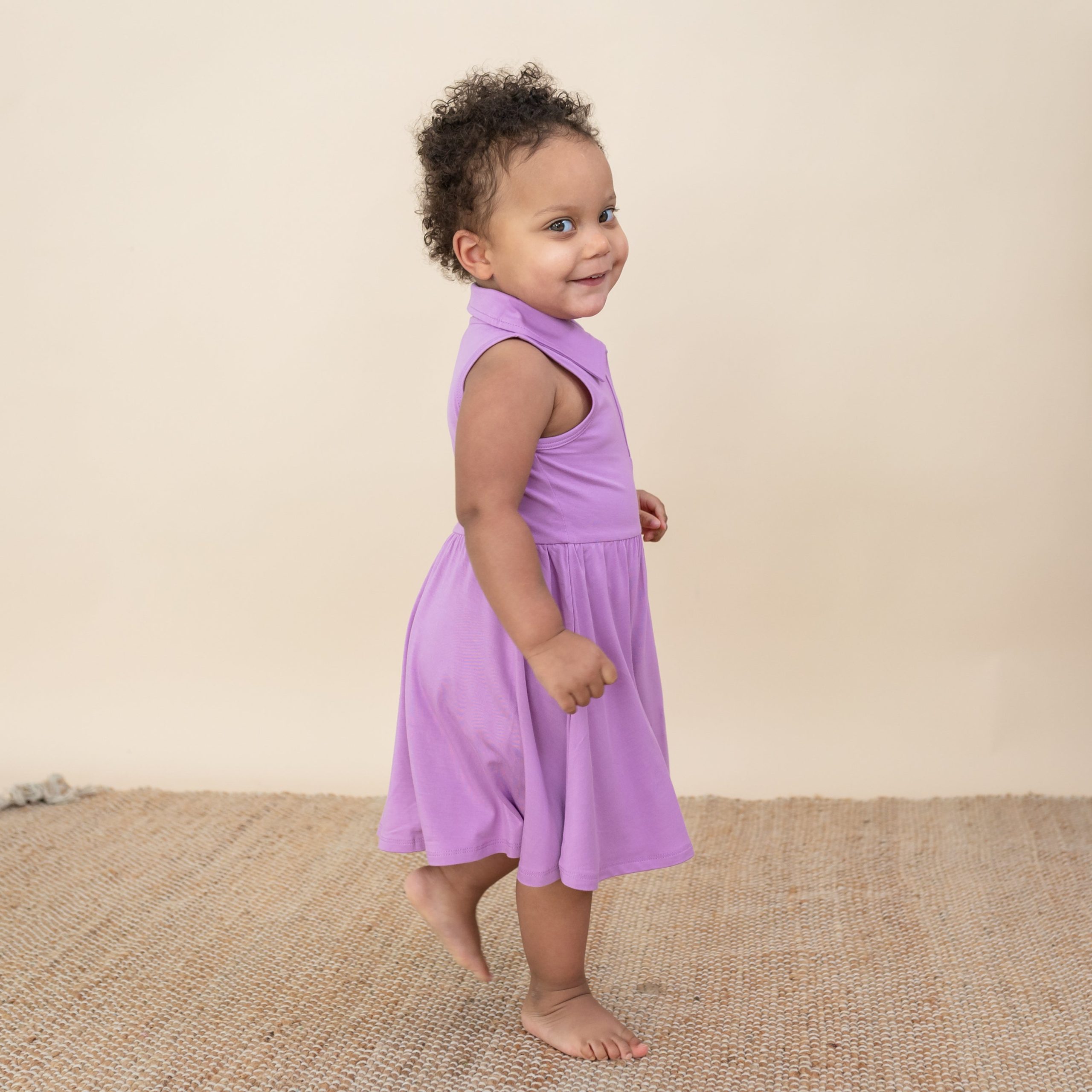 Polo Bodysuit Dress in Poi - Image 3