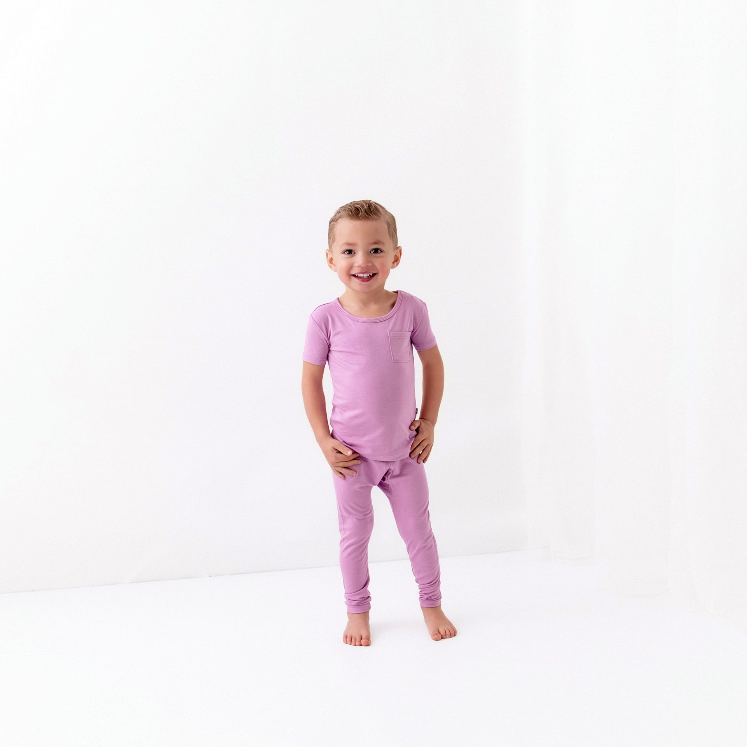 Short Sleeve with Pants Pajamas in Poi - Image 3
