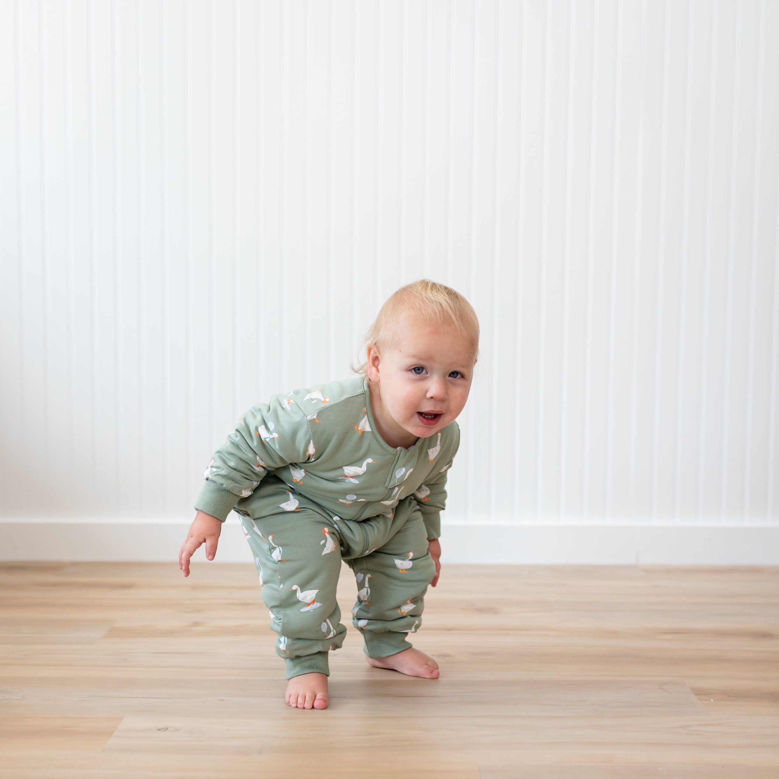Cozy Playsuit in Silly Goose - Image 4