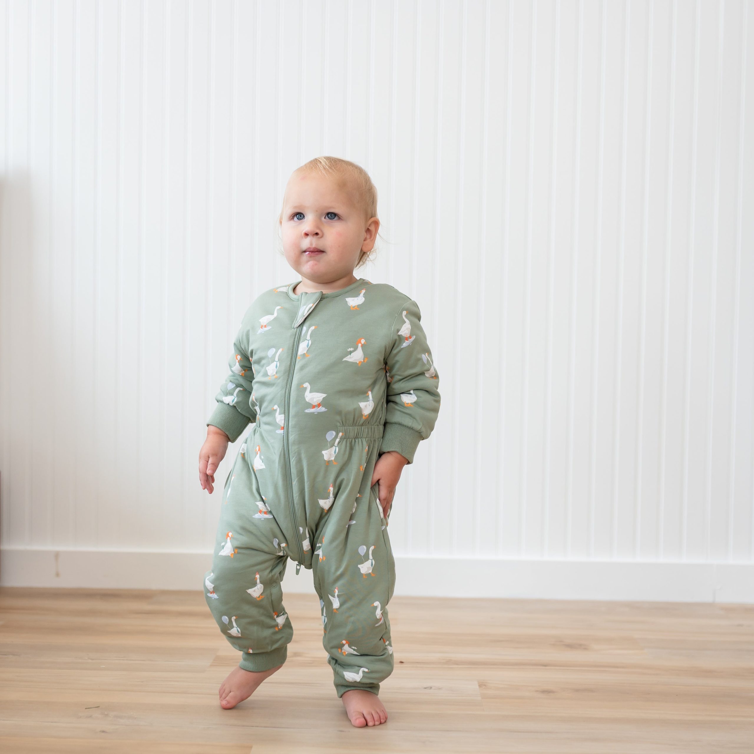 Cozy Playsuit in Silly Goose - Image 3
