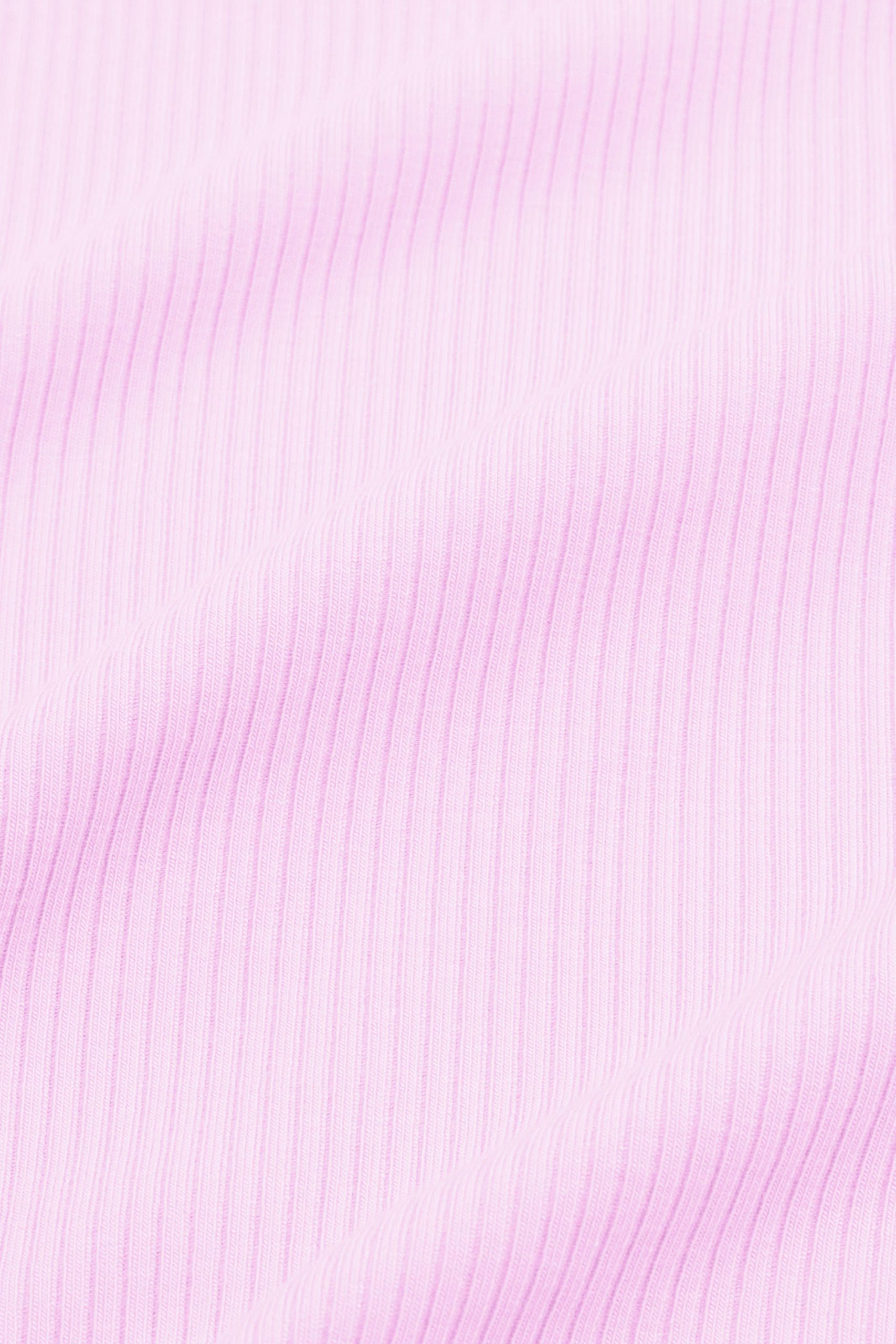 Ribbed Toddler Biker Shorts in Thistle - Image 3