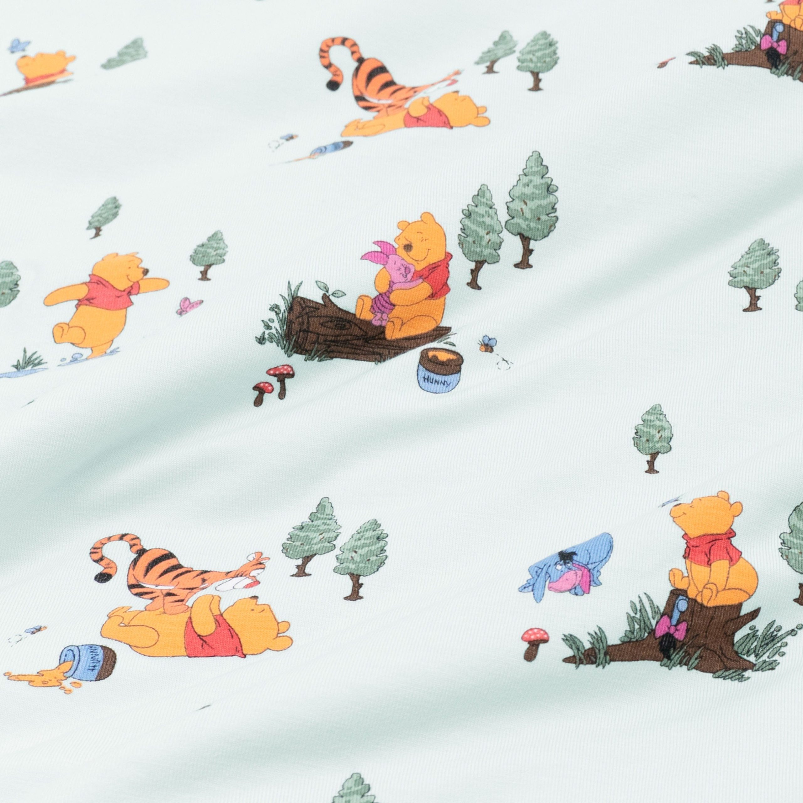 Zippered Footie in Winnie the Pooh Hundred Acre Wood - Image 5