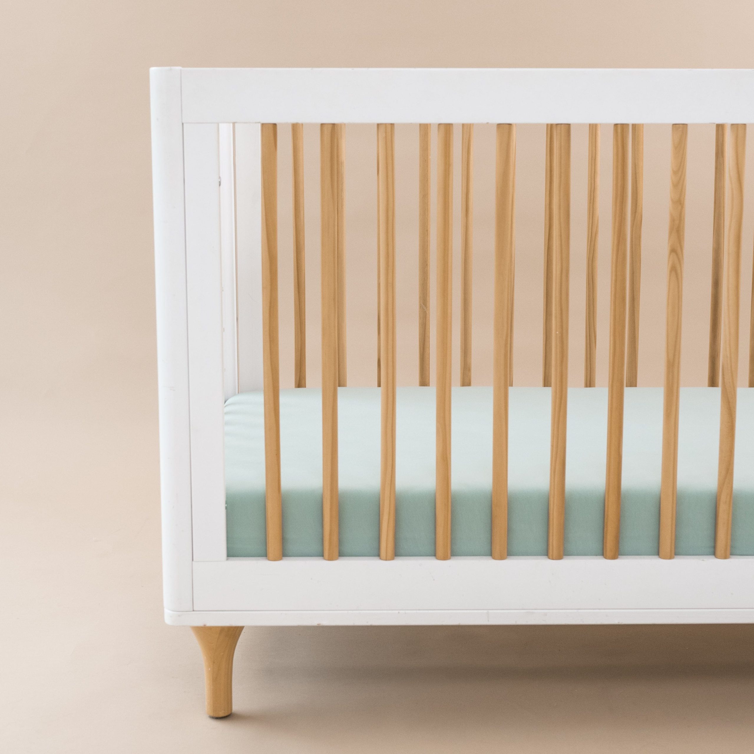 Crib Sheet in Sage - Image 2