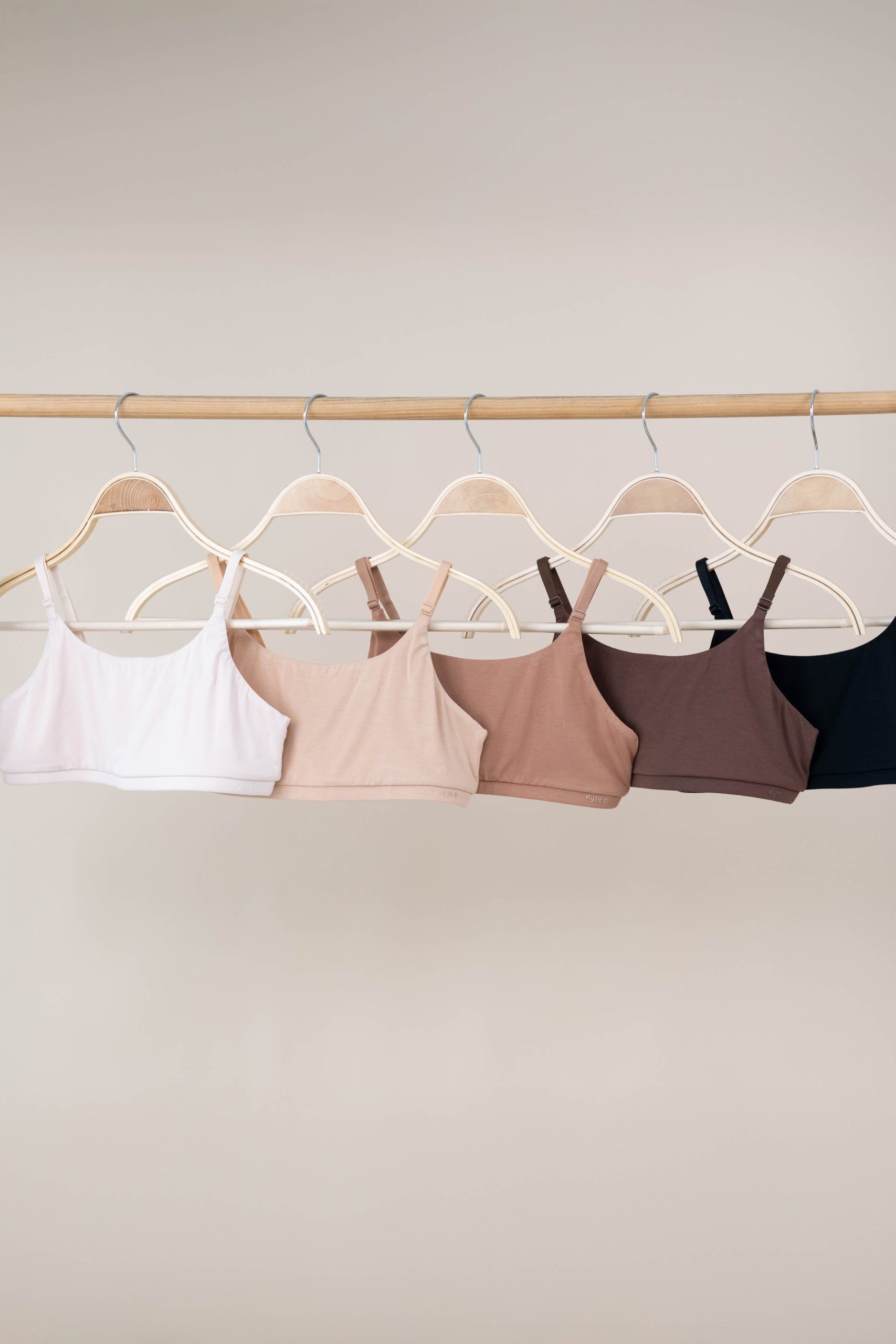 Women's Scoop Neck Bralette in Blonde - Image 4