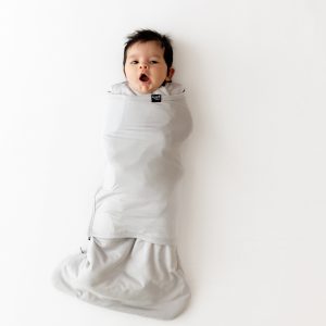 Sleep Bag Swaddler in Storm 1.0