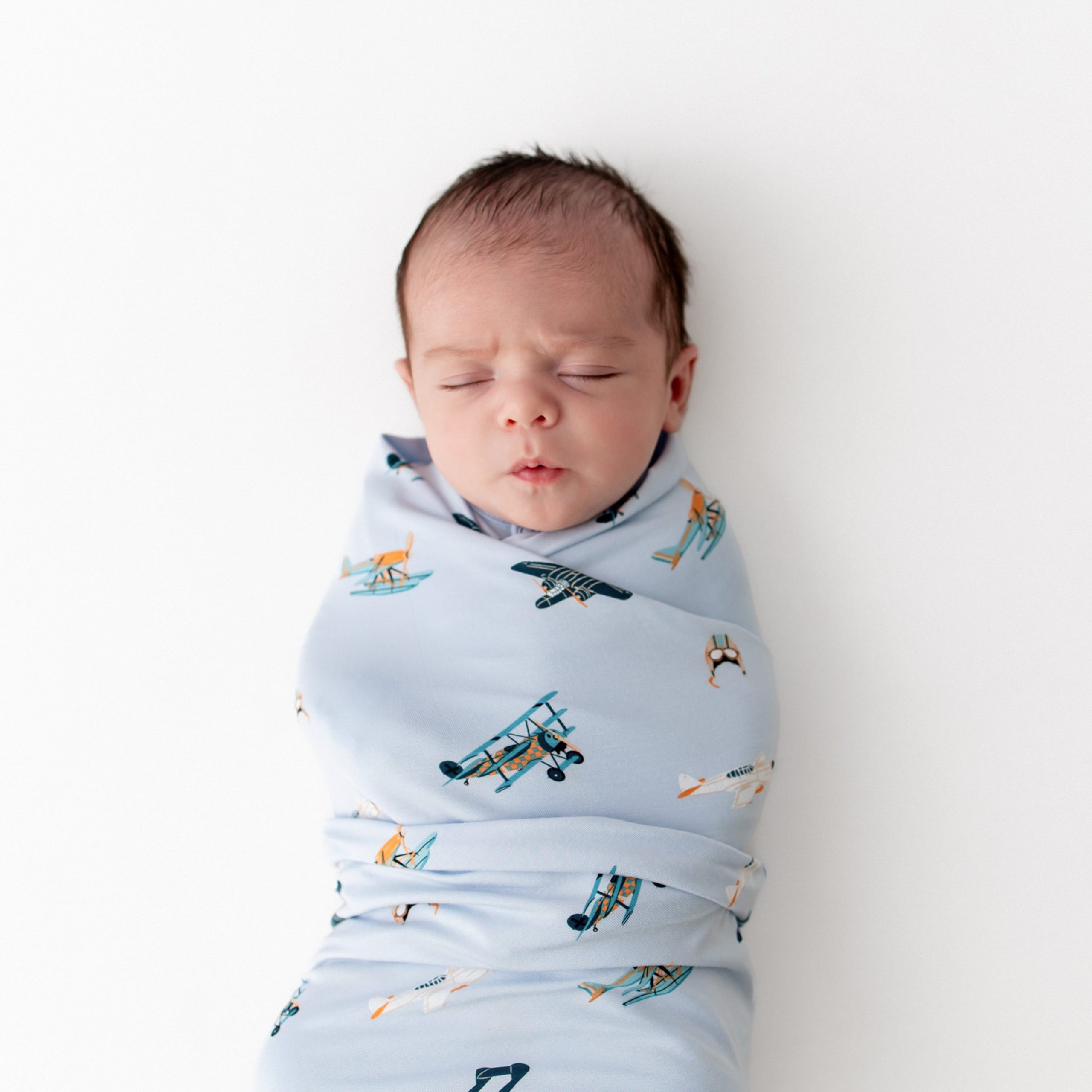 Swaddle Blanket in Take Off - Image 3