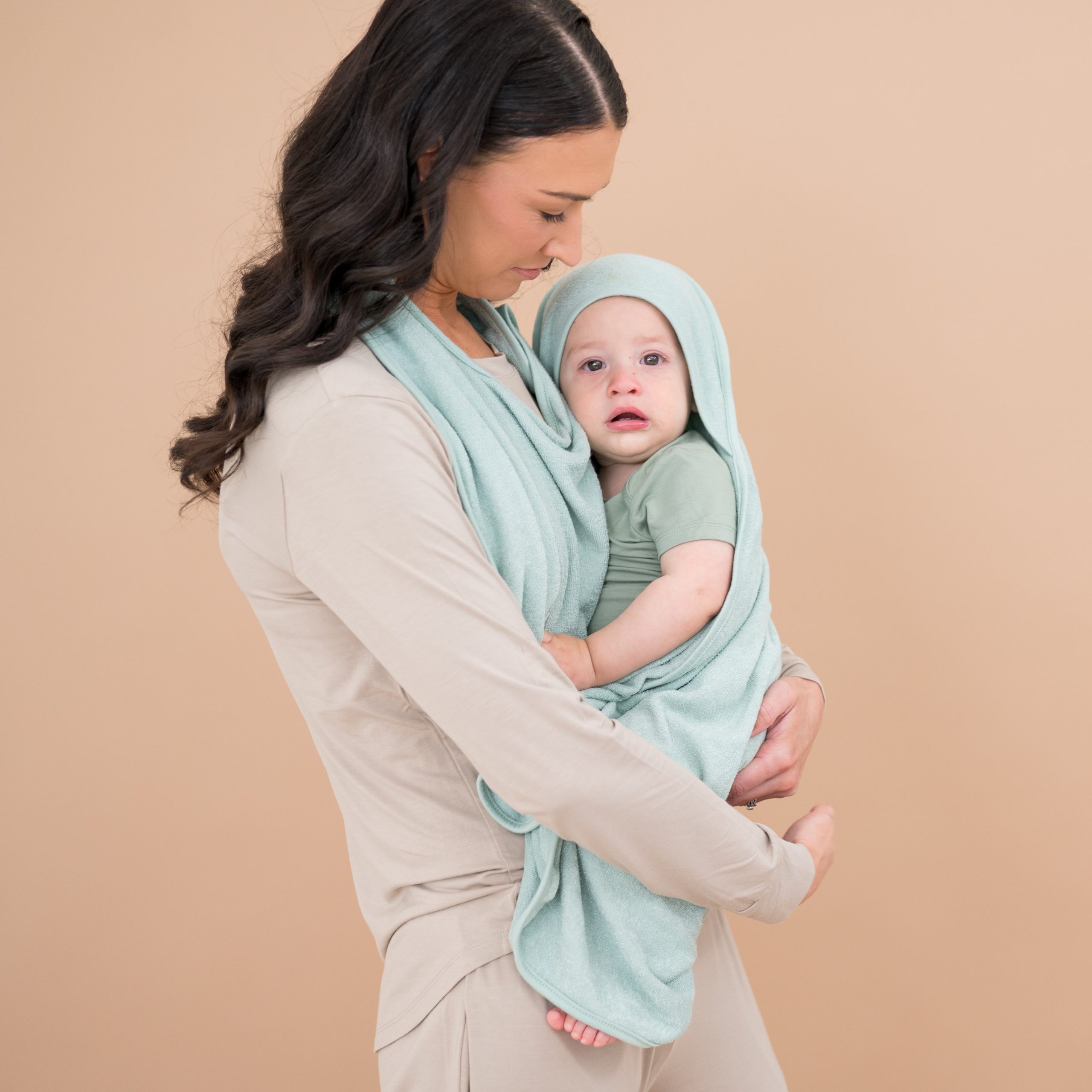 Terry Apron Towel in Sage - Image 3