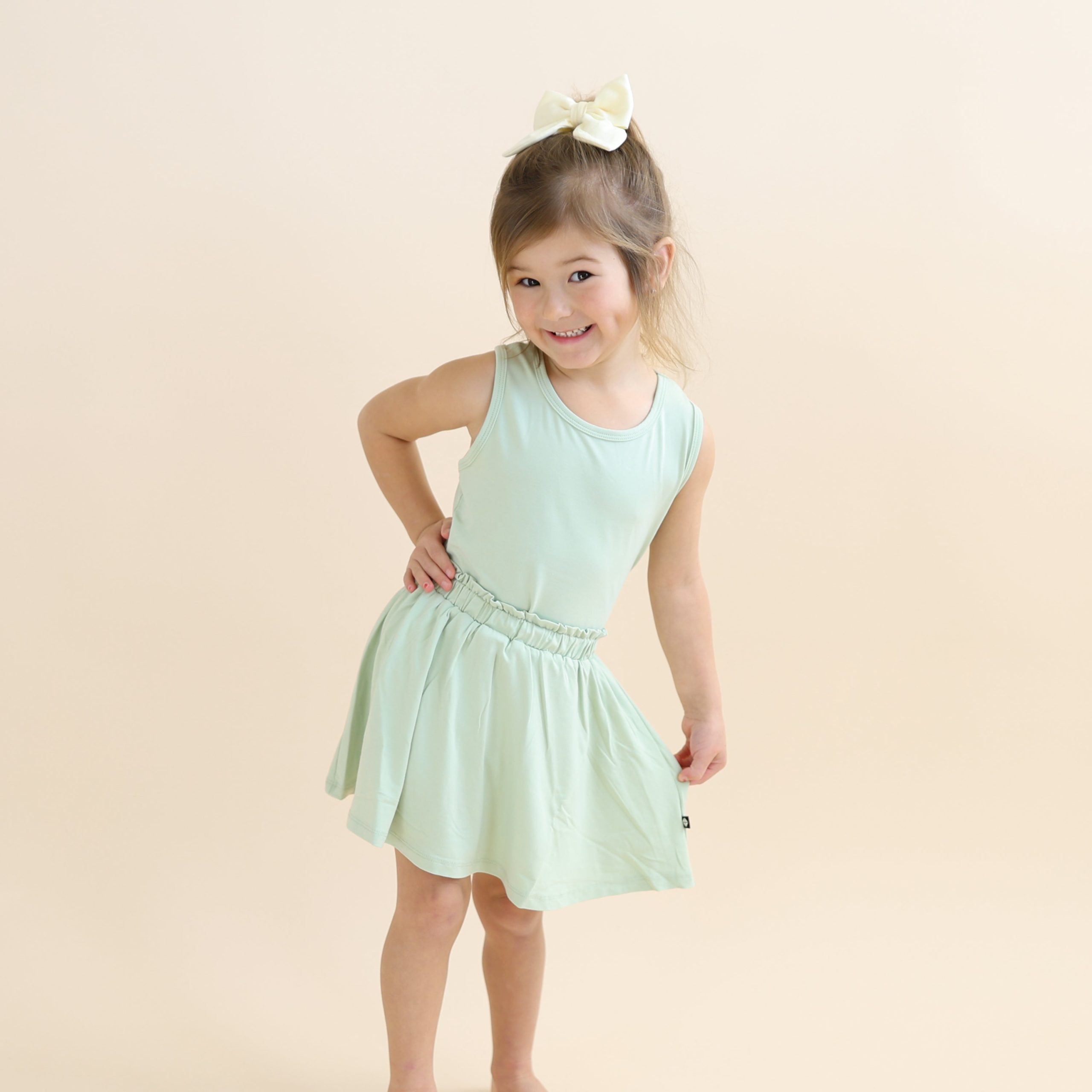 Toddler Skort in Basil - Image 3