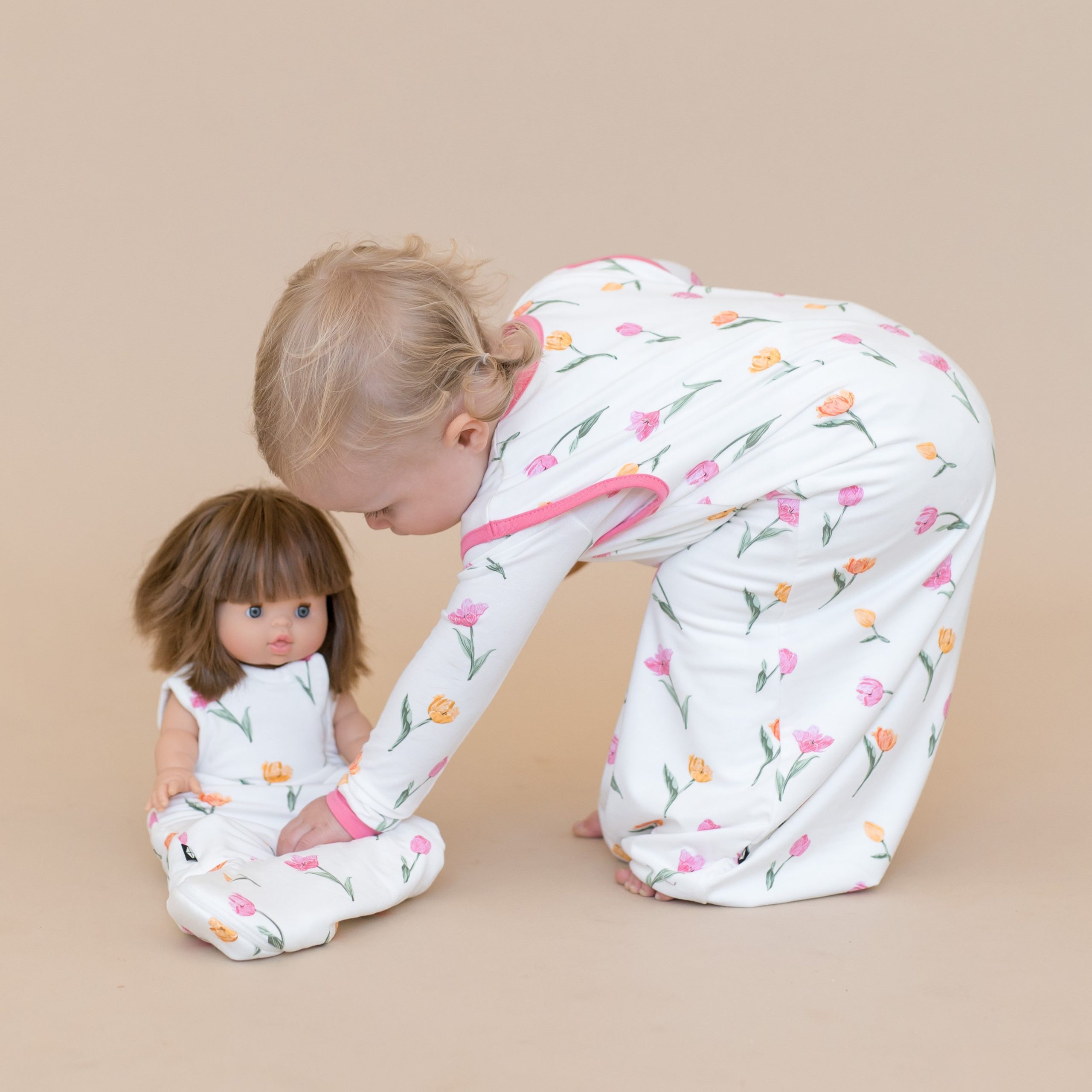 Baby Doll Sleep Bag in Tulip - Image 2