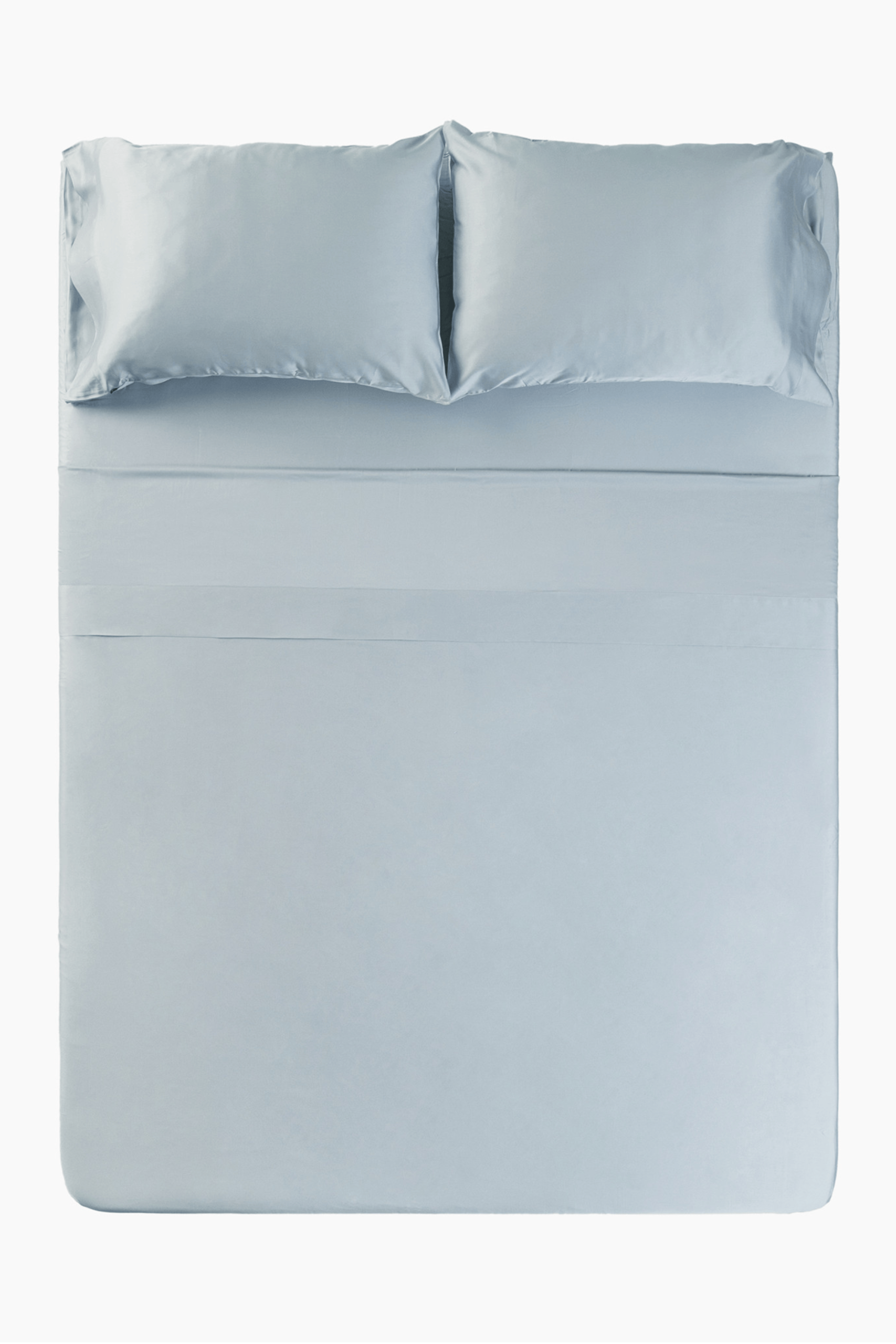 Bamboo Sateen Sheet Set in Ice - Image 7
