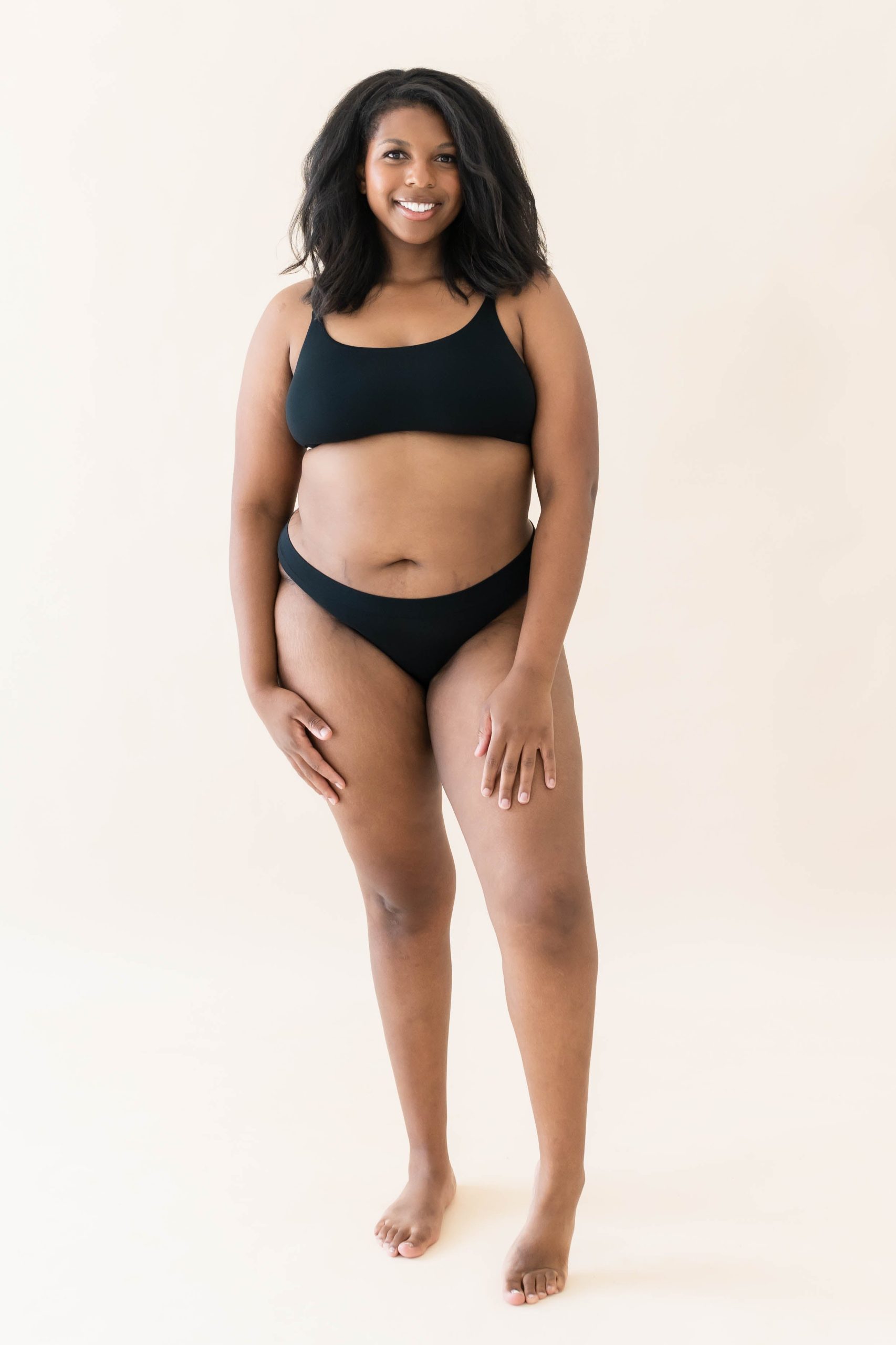 Women's Thong in Midnight - Image 3