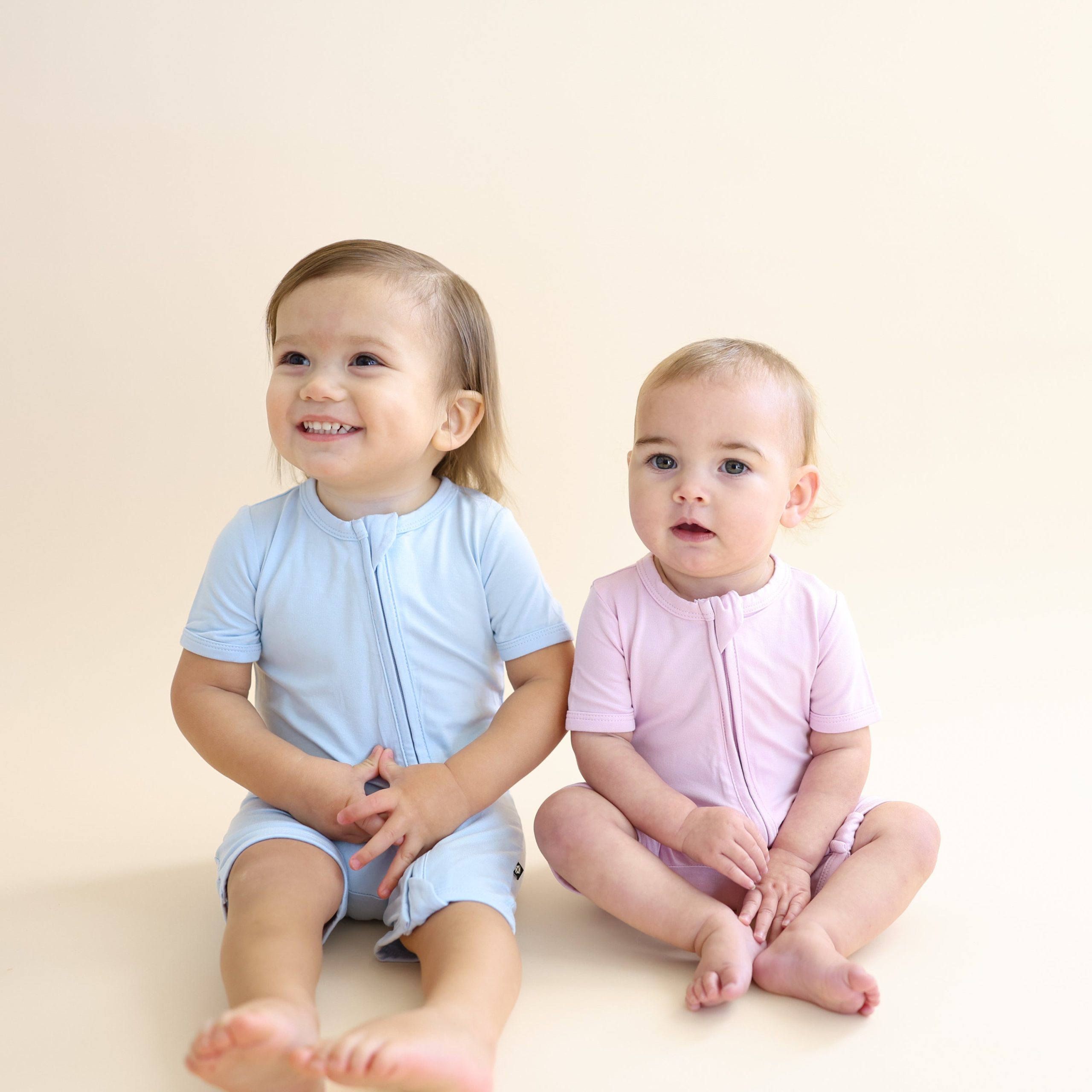 Zipper Shortall Romper in Thistle - Image 3