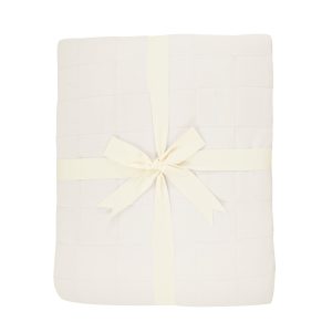 Adult Quilted Blanket in Oat 1.0