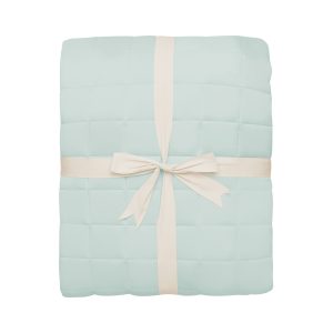 Adult Quilted Blanket in Sage 3.5