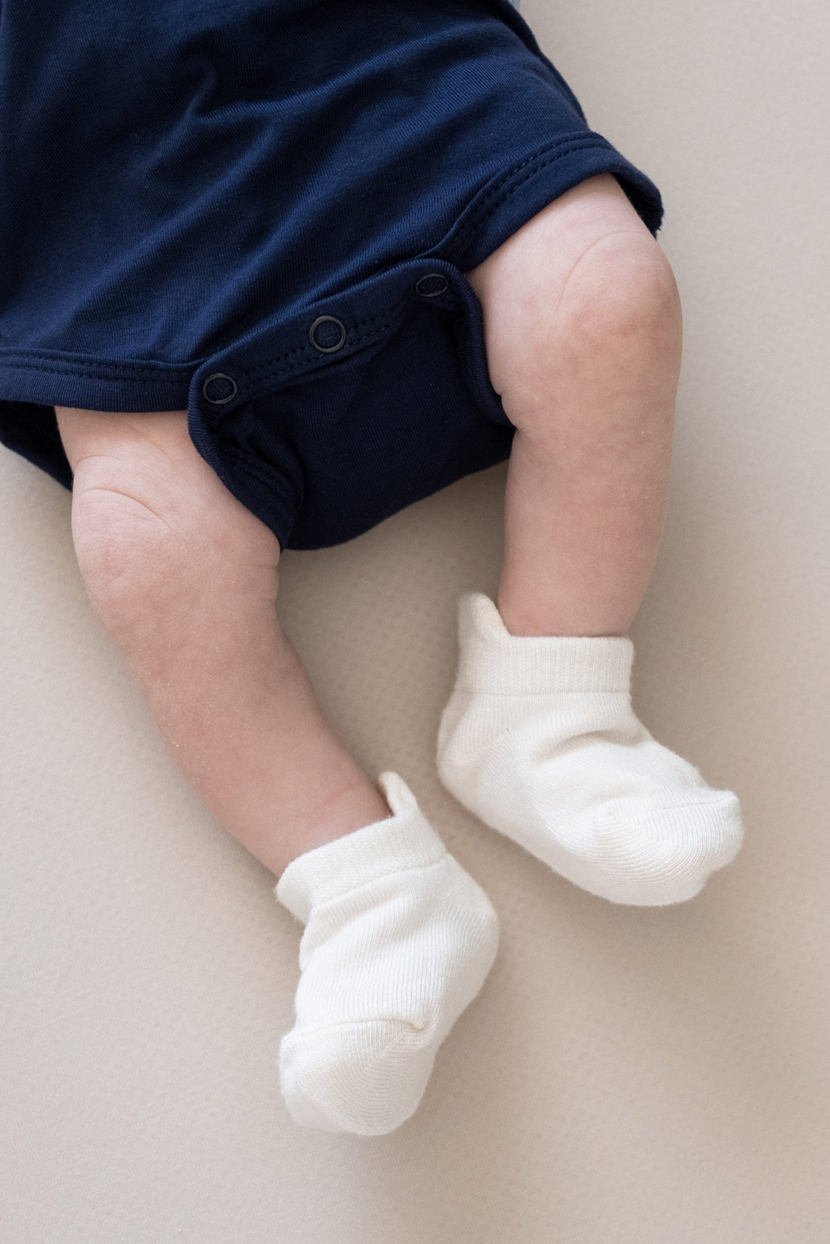 Ankle Socks Combo 5-Pack in Cloud - Image 2