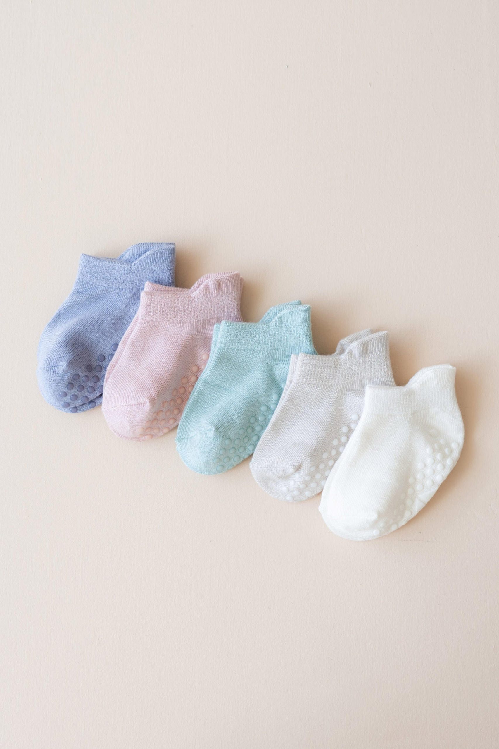 Ankle Socks Combo 5-Pack in Pastel - Image 4