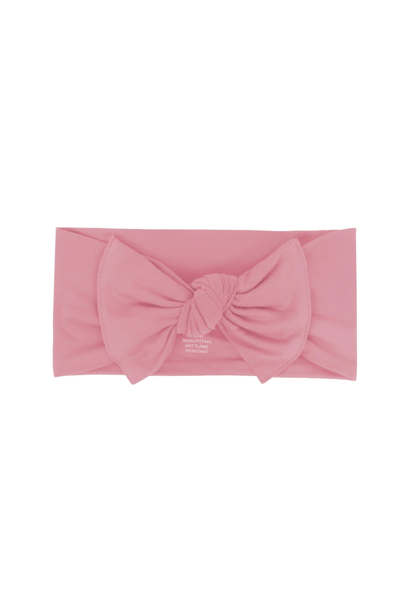 Knotted Bow Headband in Apple Blossom - Image 2