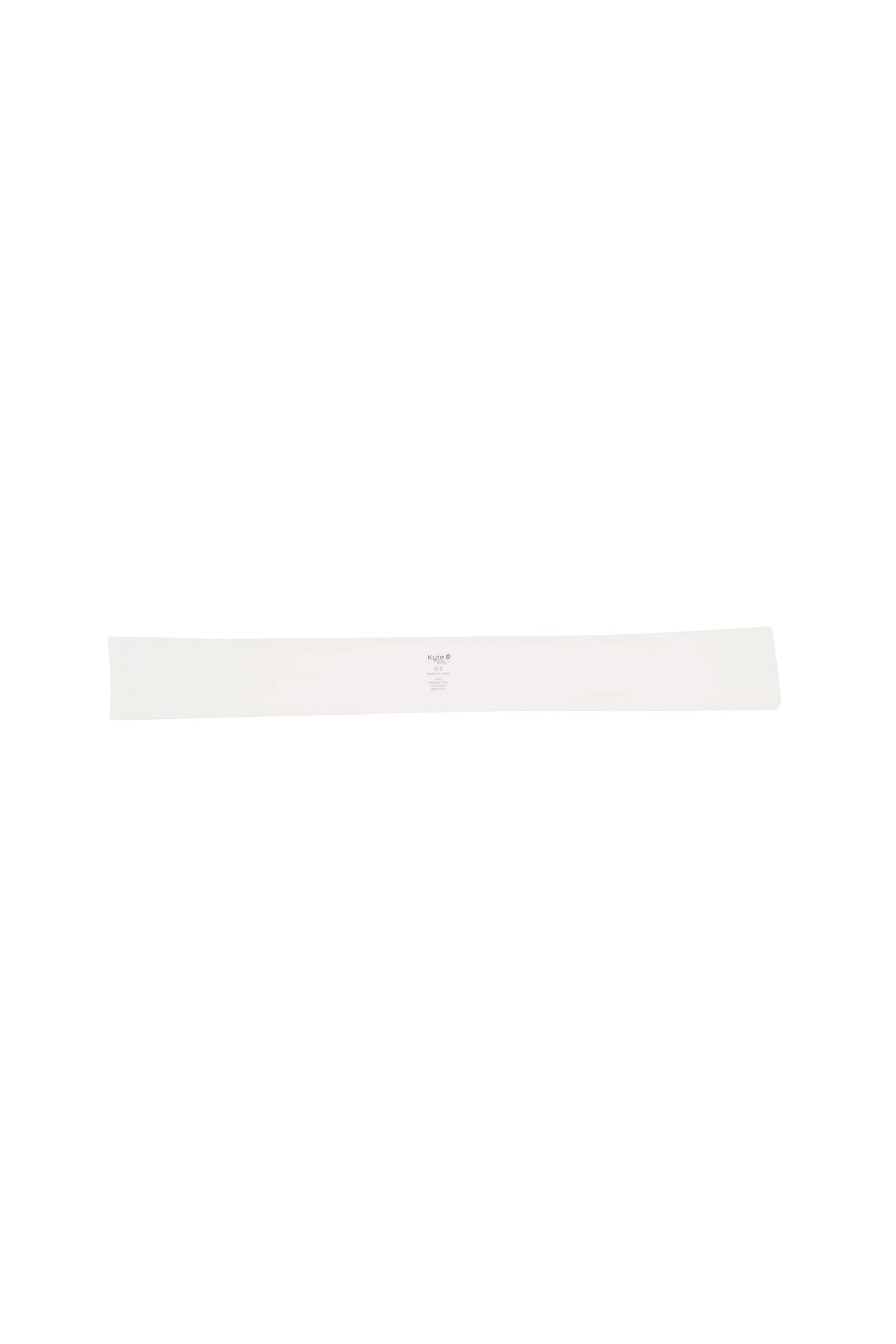 Knotted Bow Headband in Cloud - Image 4