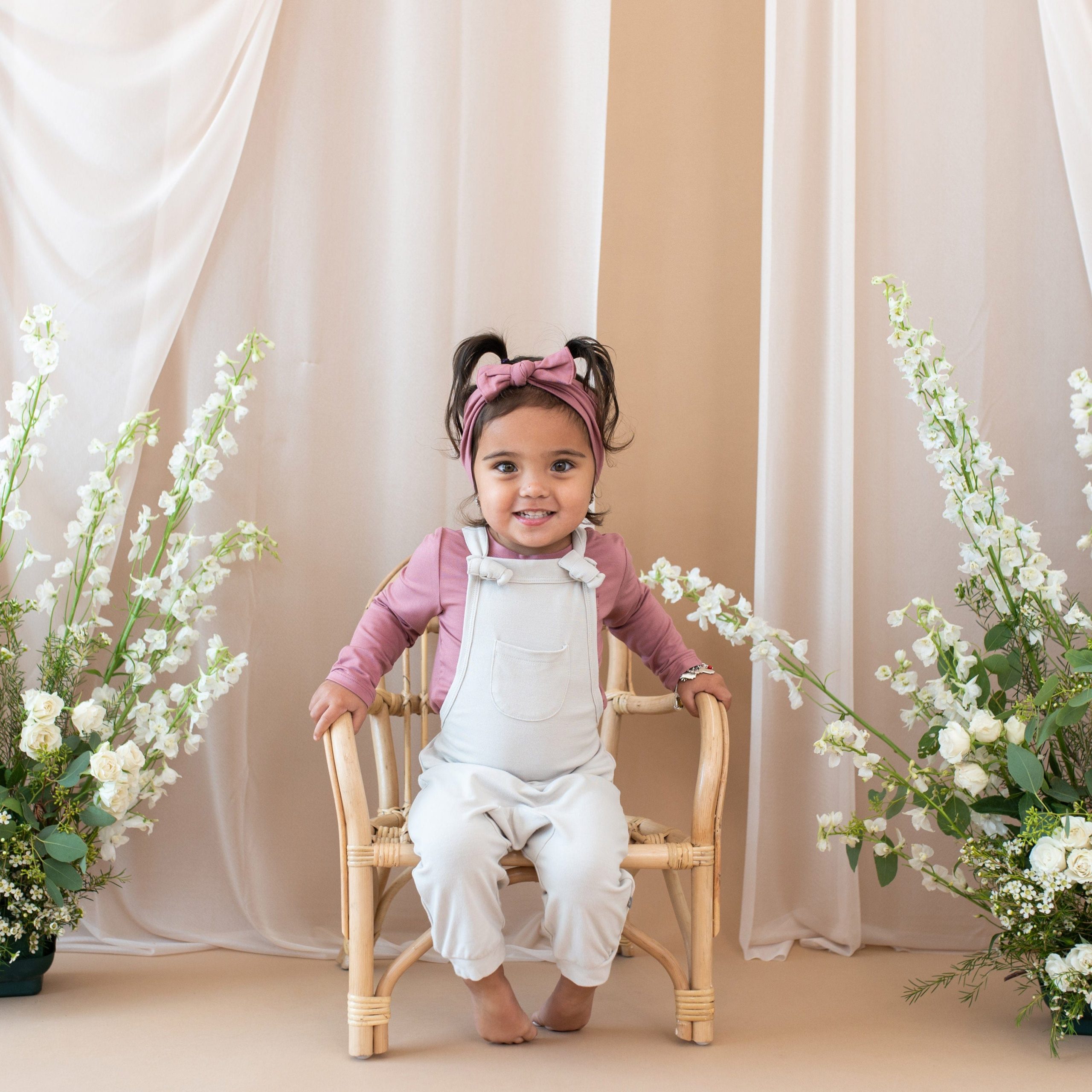 Bamboo Jersey Overall in Oat - Image 3