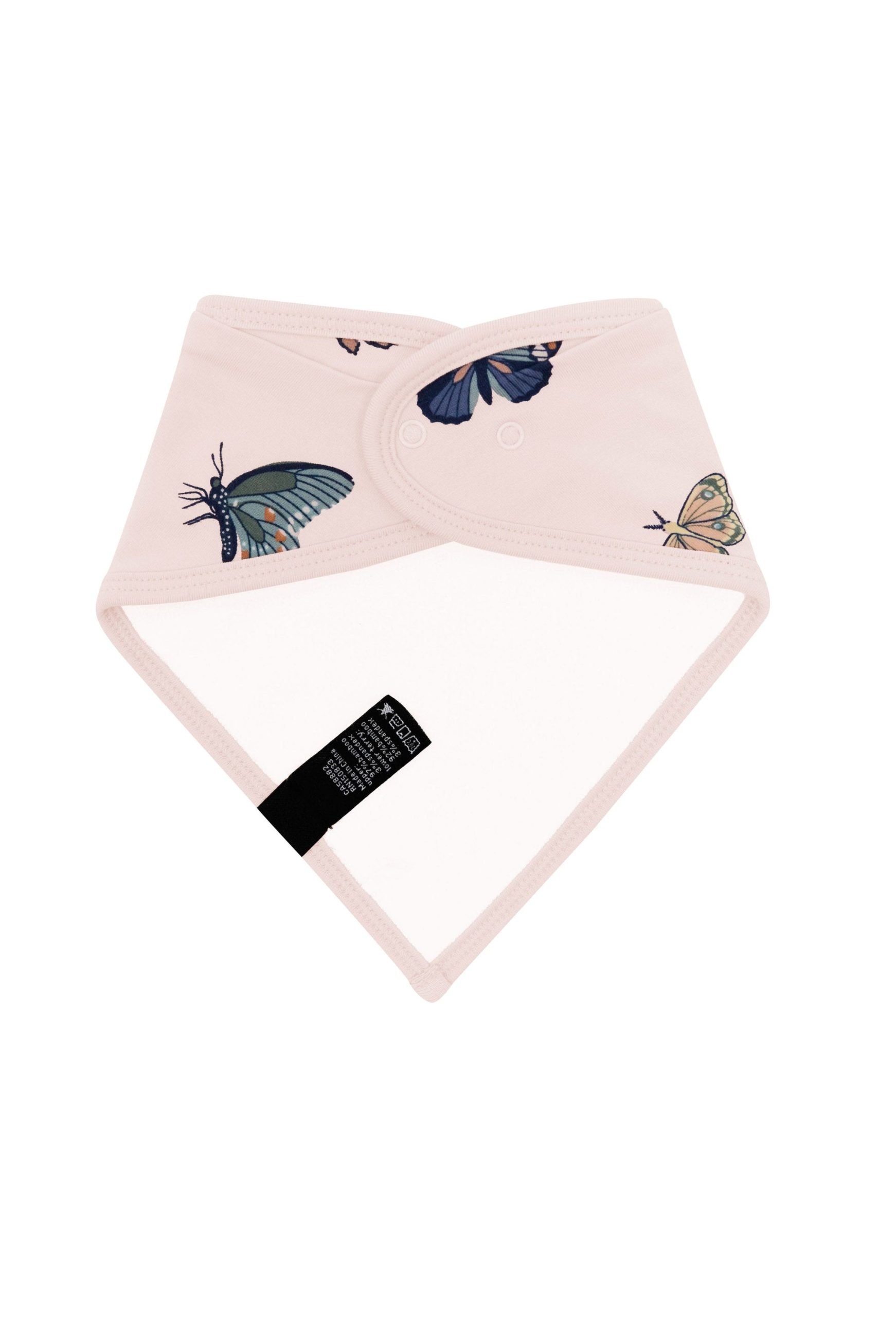 Bib in Blush Butterfly - Image 4