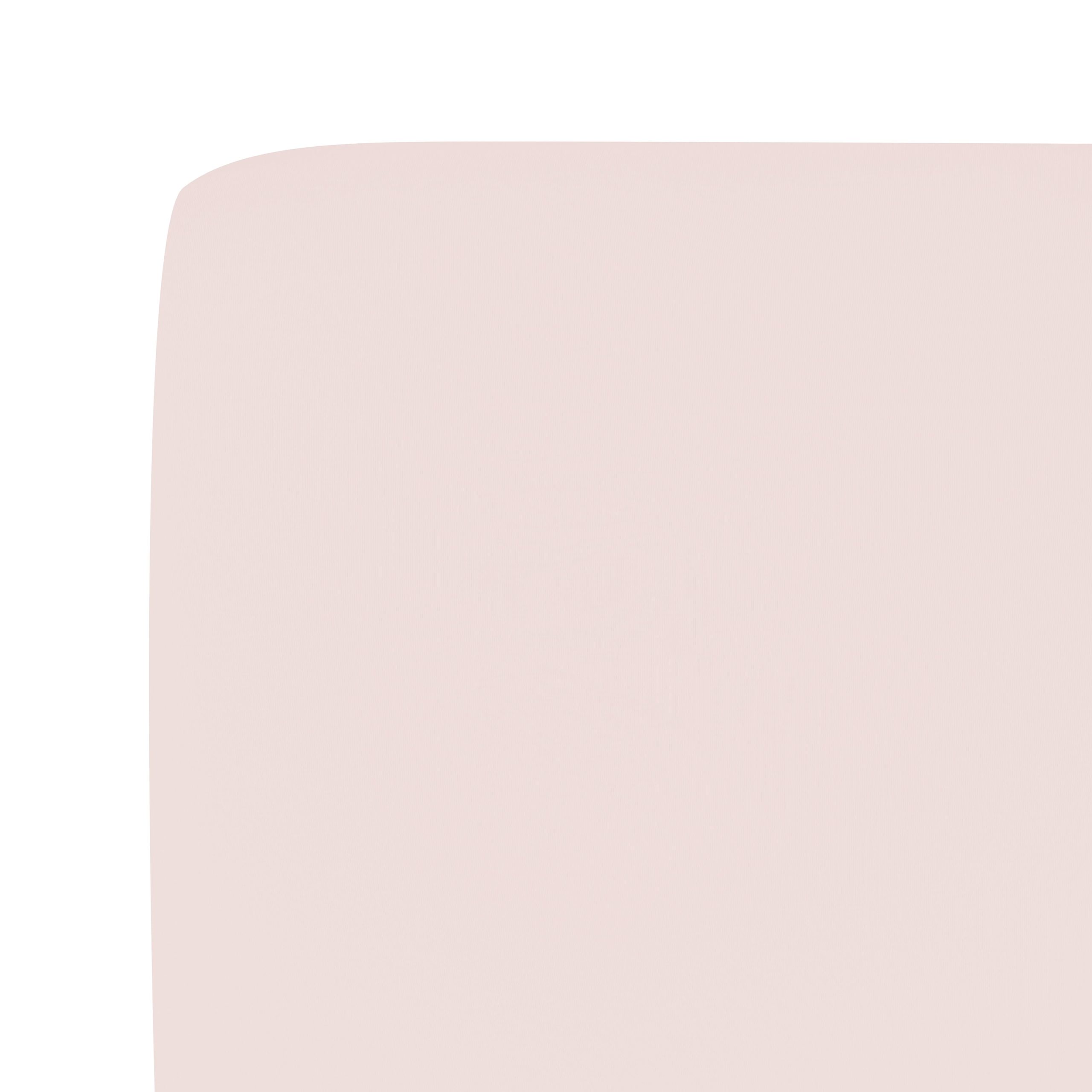 Crib Sheet in Blush - Image 3