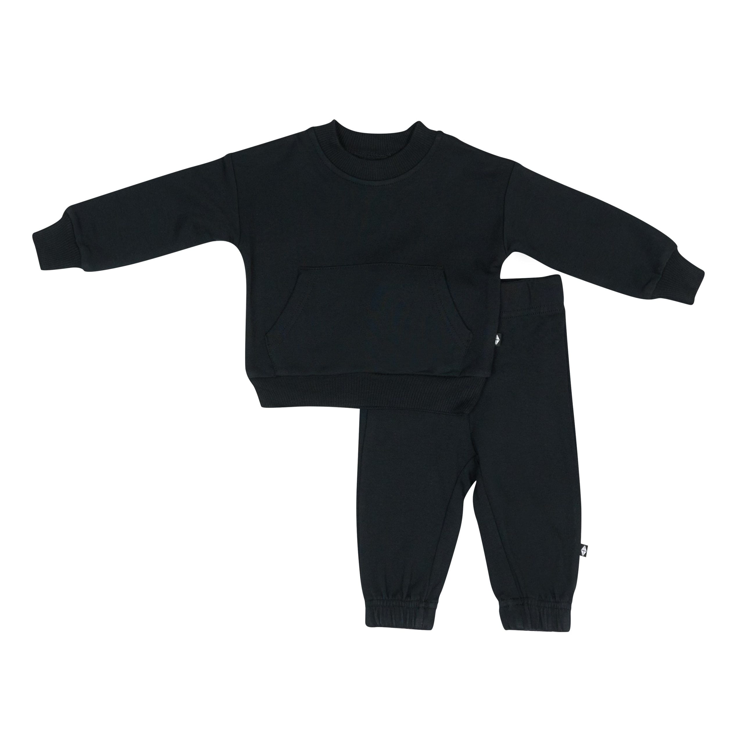 French Terry Jogger Set in Midnight - Image 2