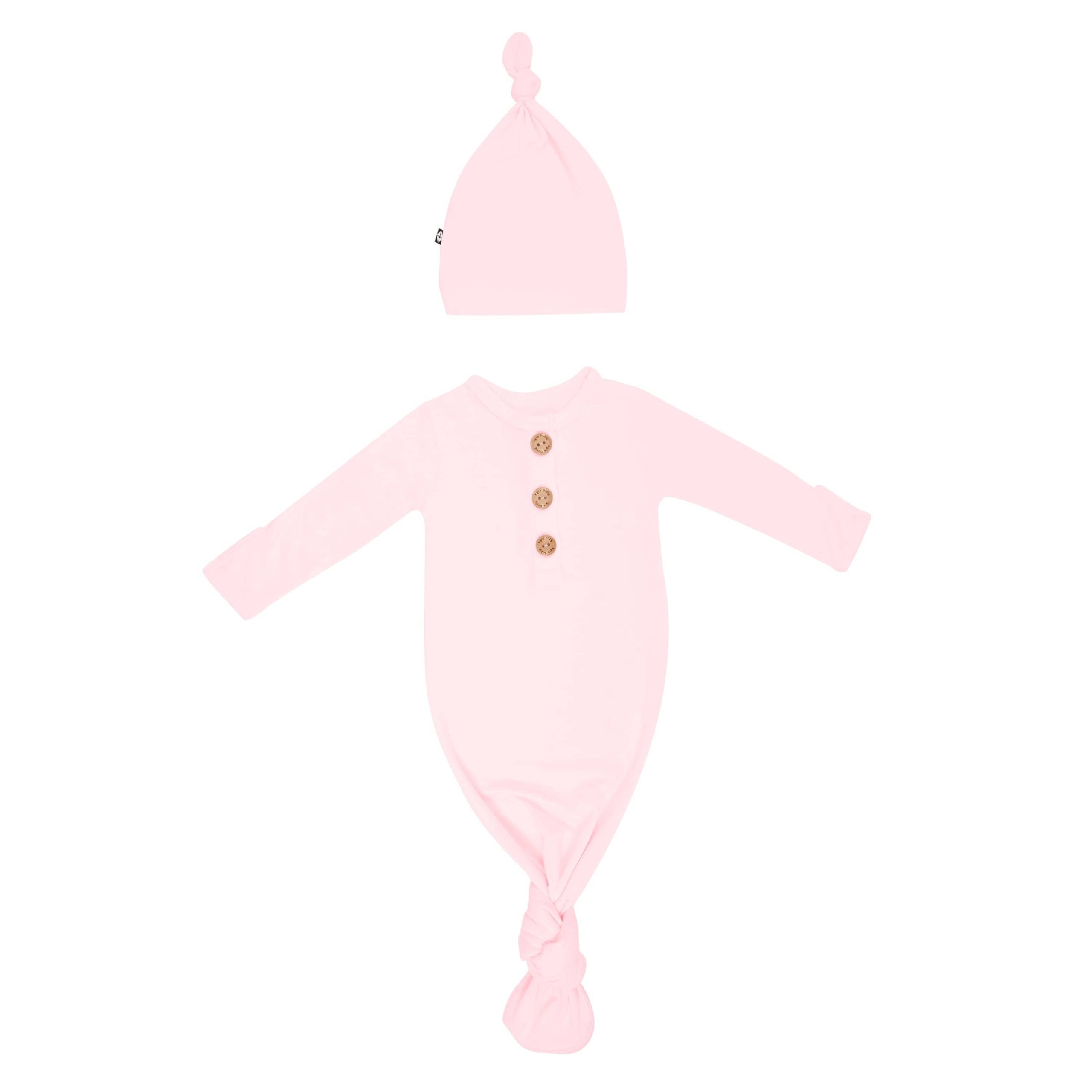 Knotted Gown with Hat Set in Sakura - Image 2