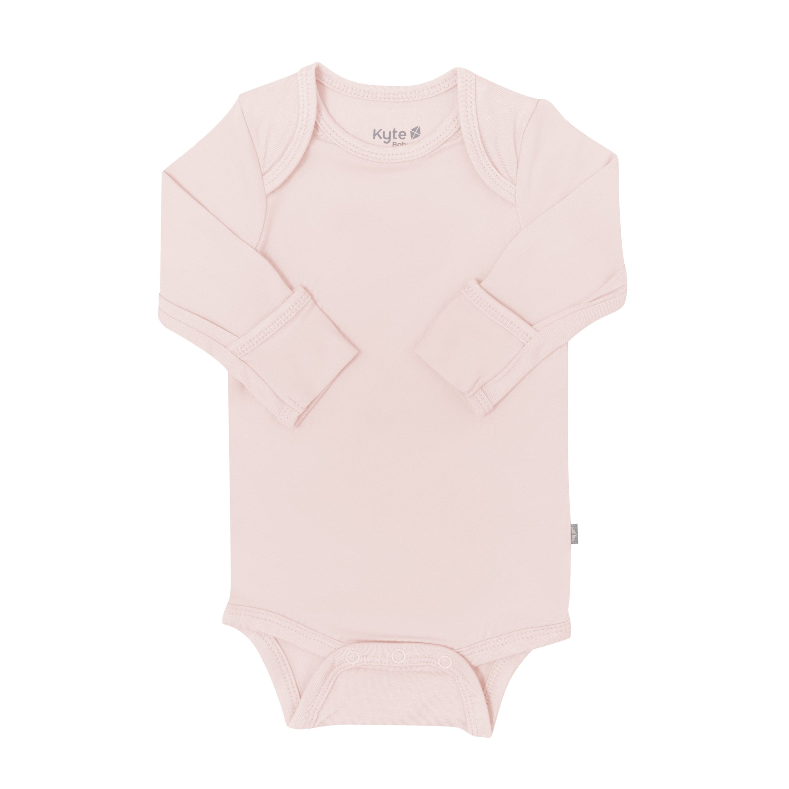 Long Sleeve Bodysuit in Blush - Image 6