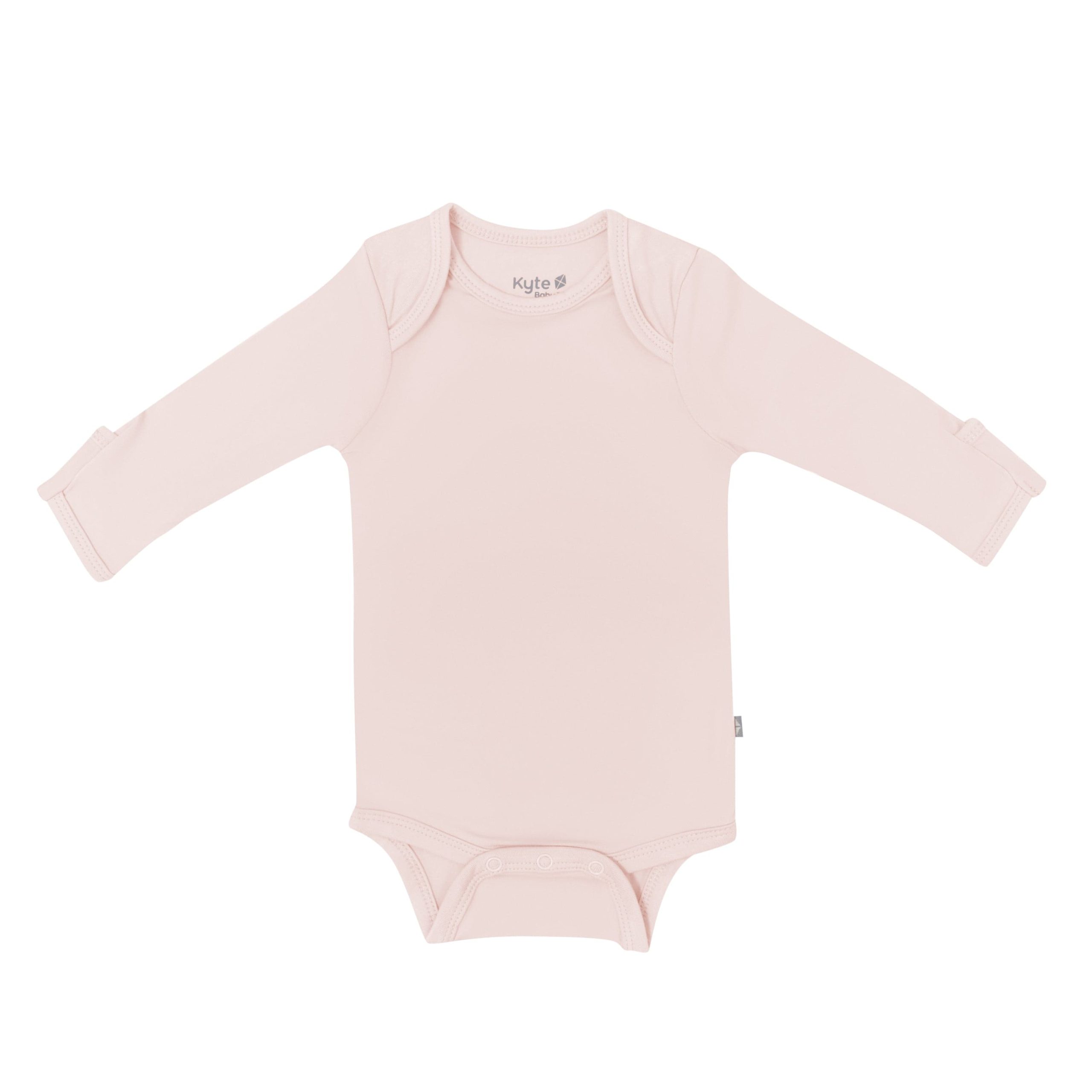 Long Sleeve Bodysuit in Blush - Image 2