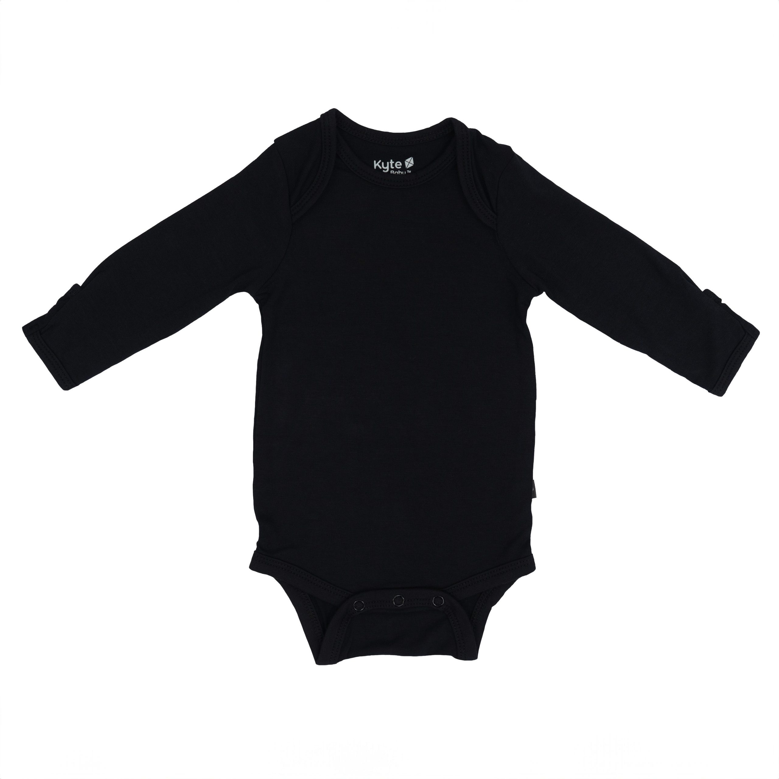 Long Sleeve Bodysuit in Midnight - Image 2