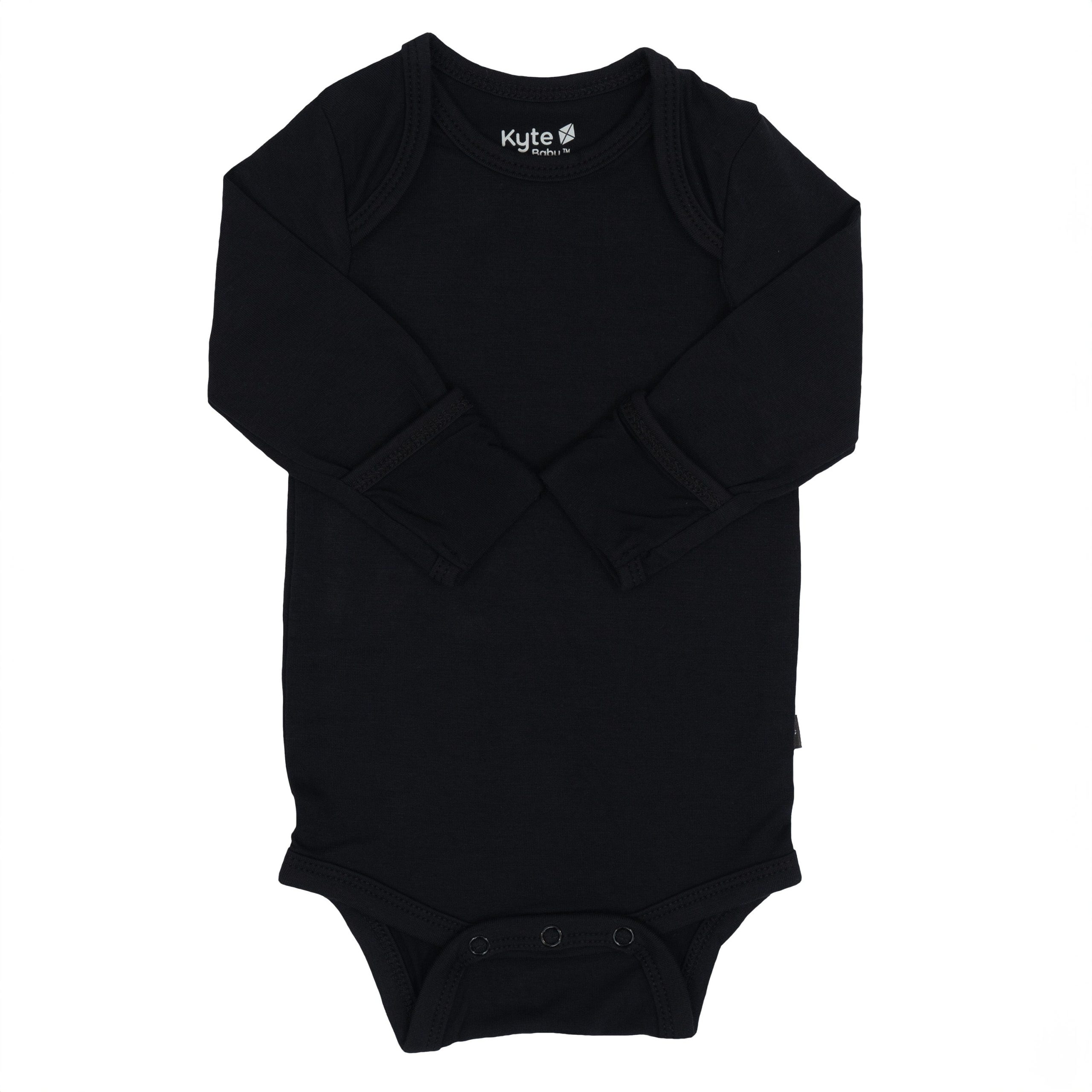 Long Sleeve Bodysuit in Midnight - Image 6