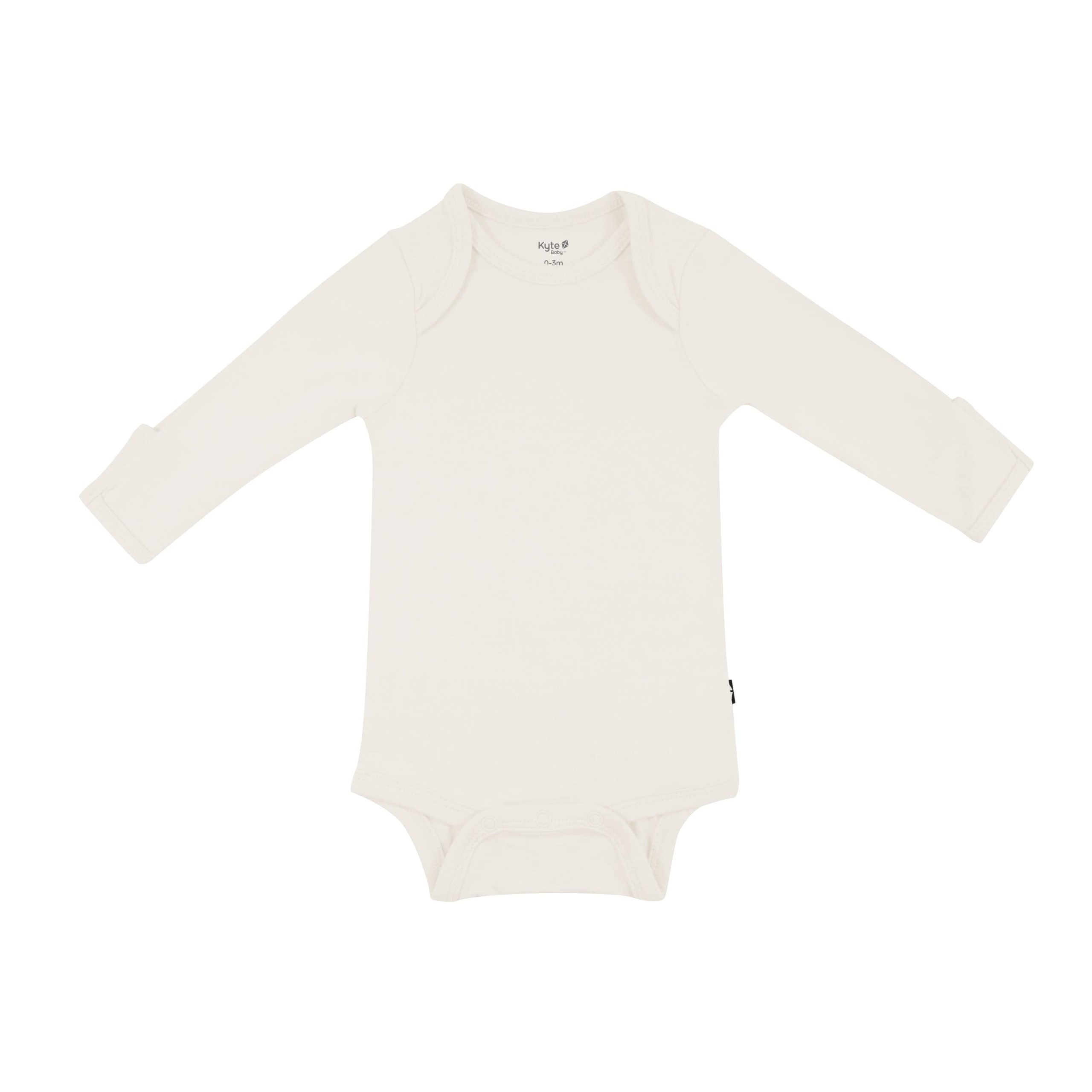 Long Sleeve Bodysuit in Oat - Image 2