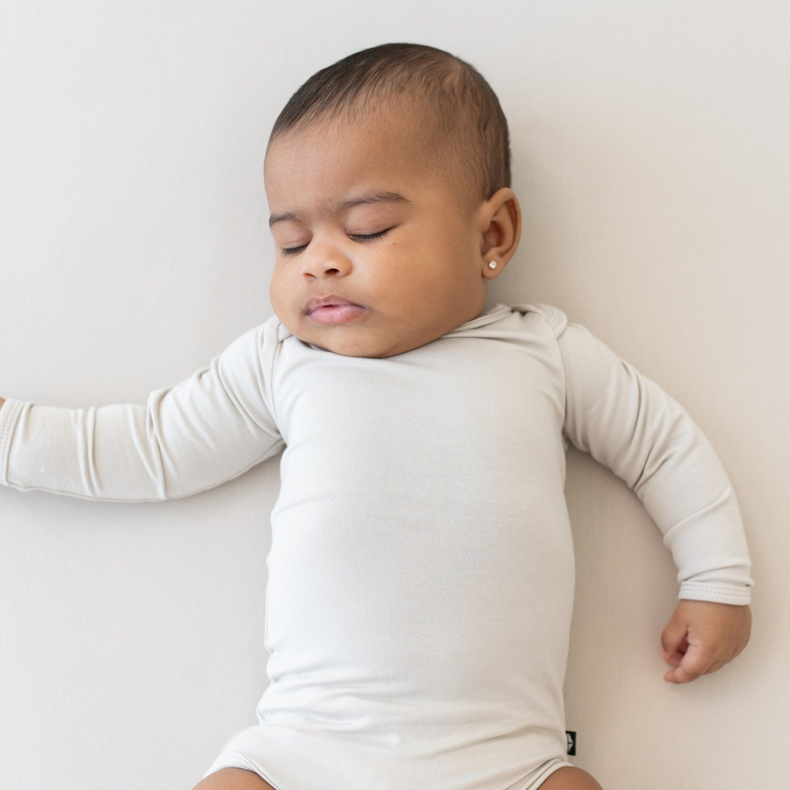 Long Sleeve Bodysuit in Oat - Image 3