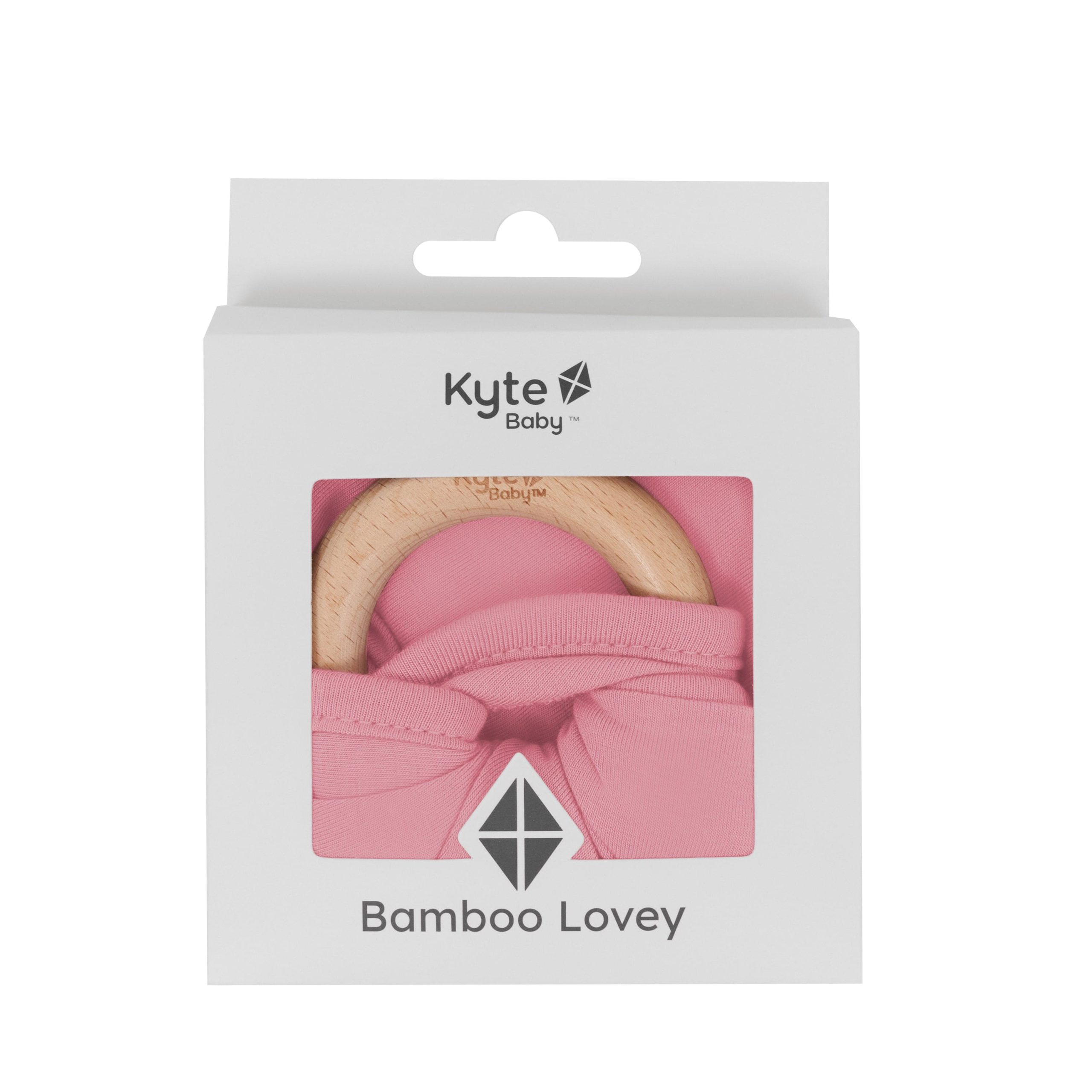 Lovey in Apple Blossom with Removable Teething Ring - Image 2