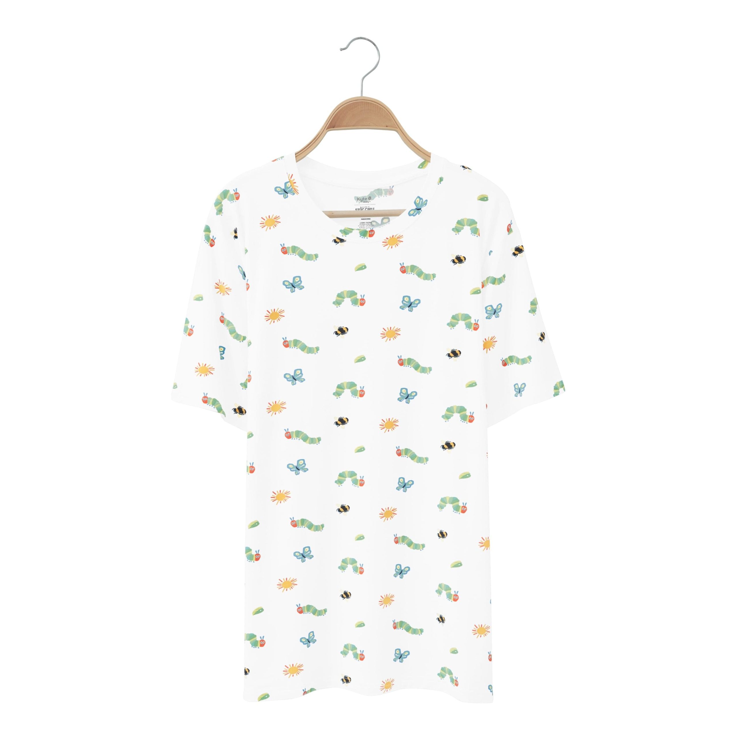 Men's Crew Neck Tee in The Very Hungry Caterpillar??and Friends