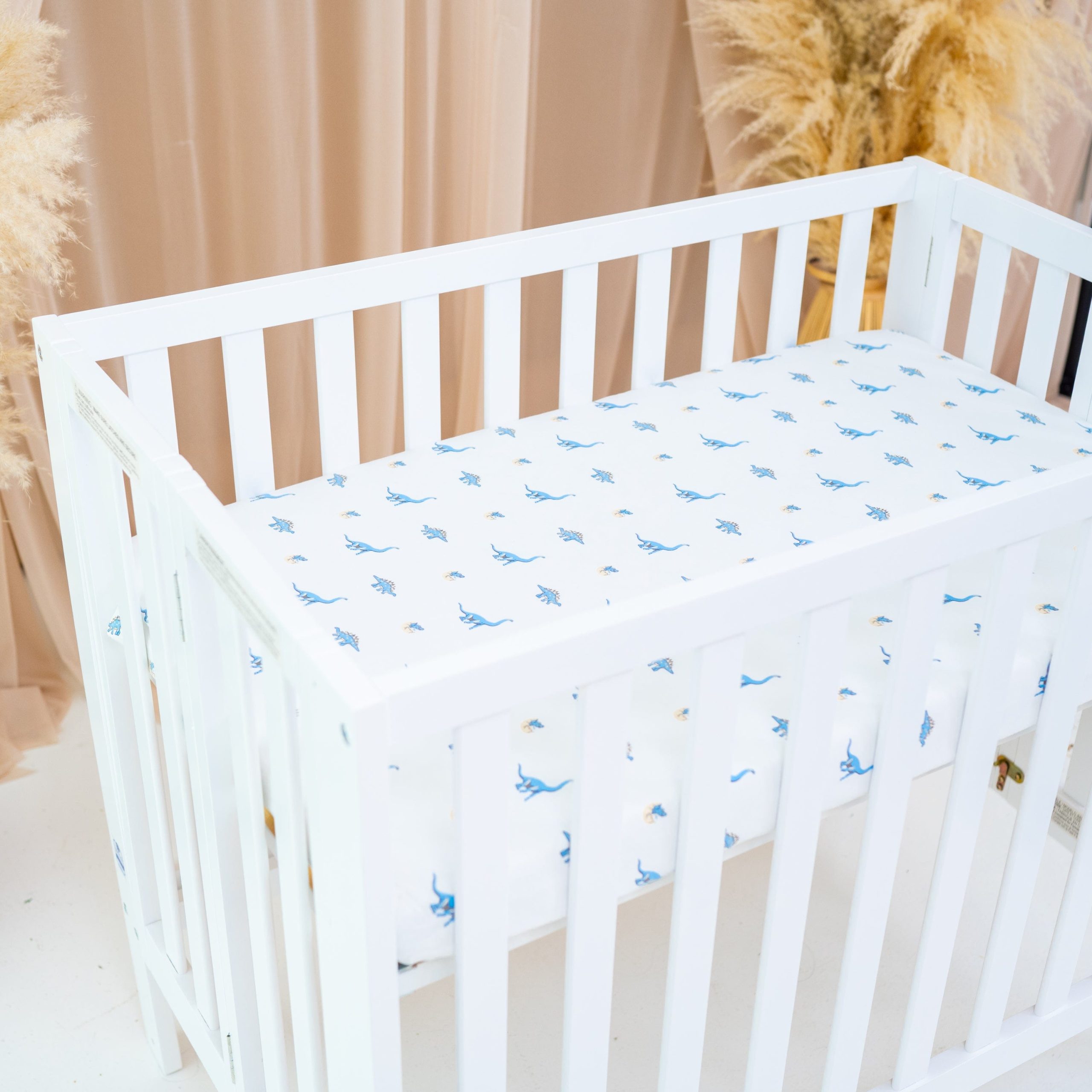 Mini Crib Sheet in Jurassic - Image 2