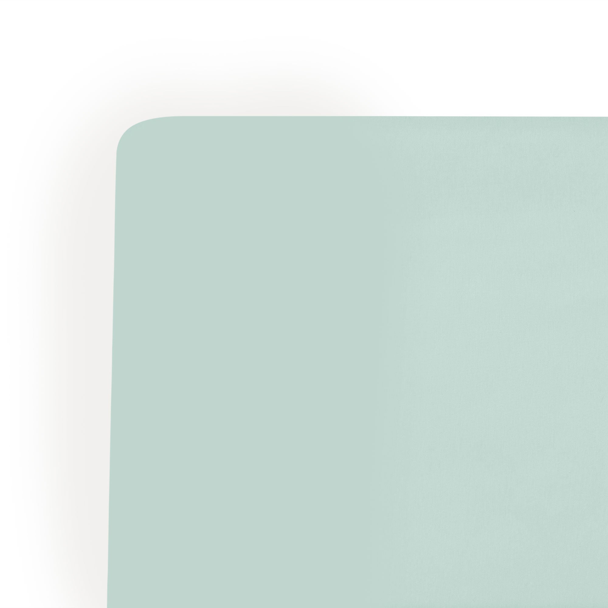Mini Crib Sheet in Sage - Image 3