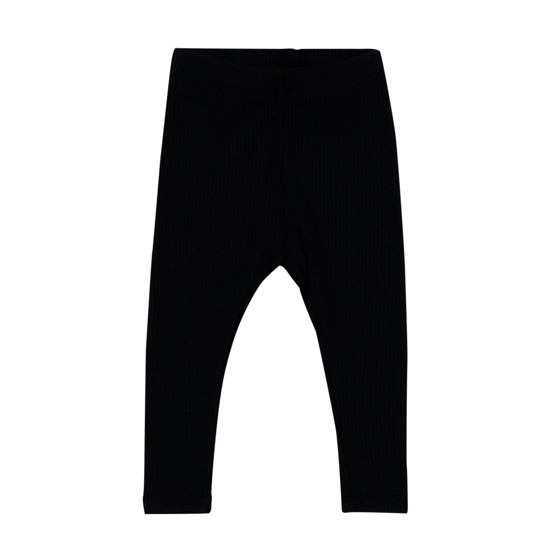 Ribbed Leggings in Midnight - Image 2