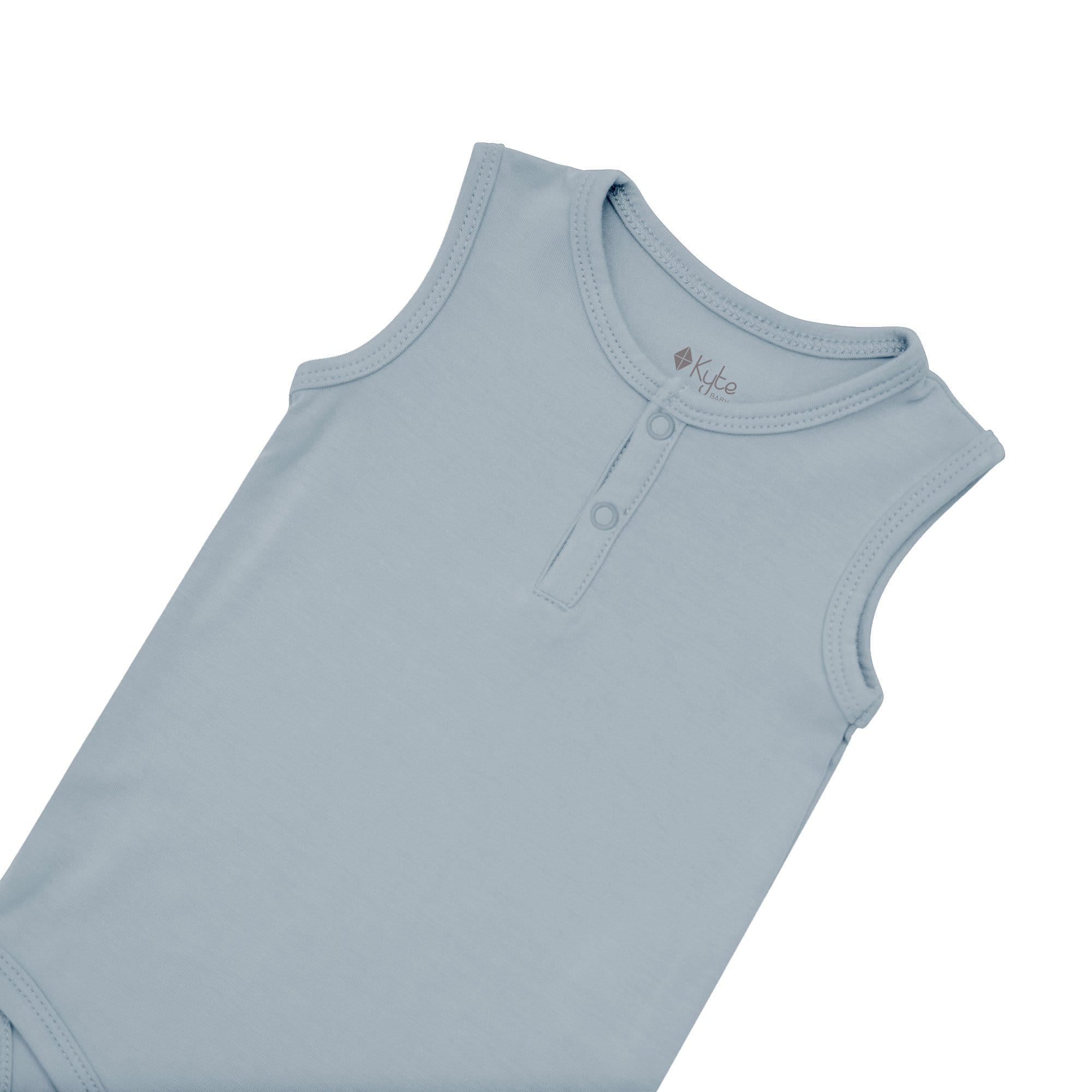 Sleeveless Bodysuit in Fog - Image 4