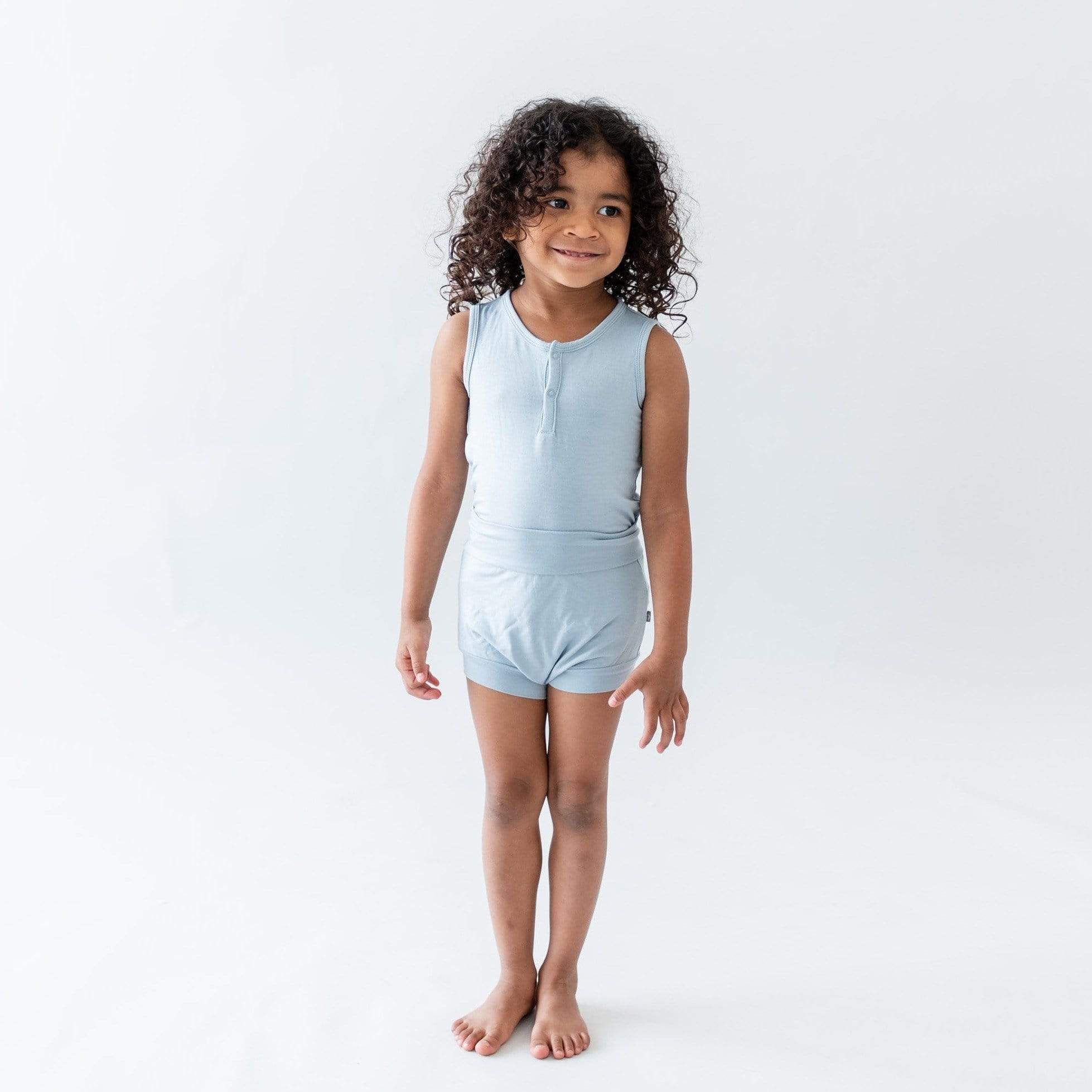 Sleeveless Bodysuit in Fog - Image 2