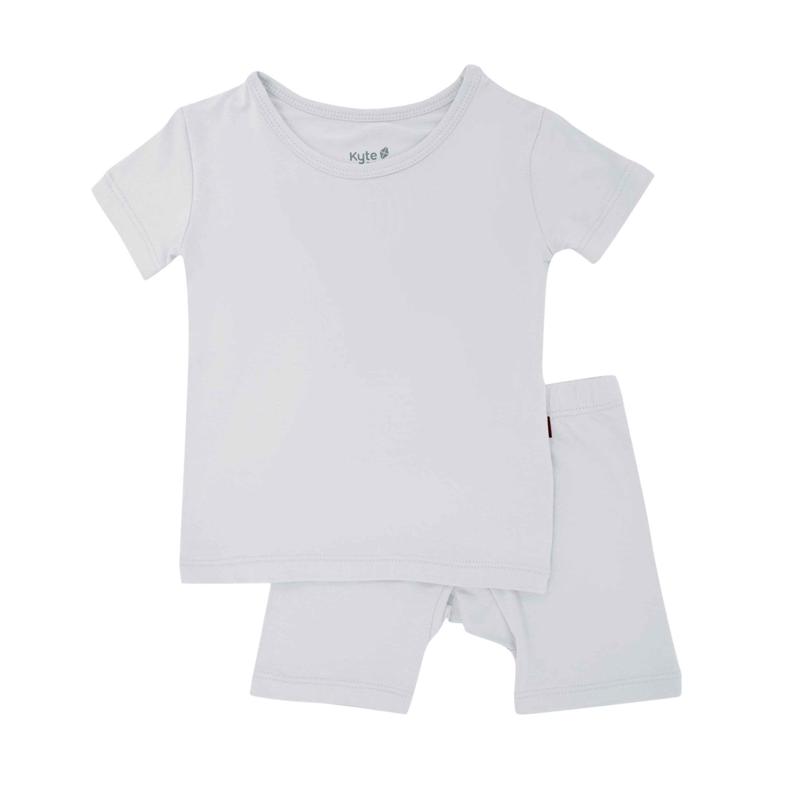 Short Sleeve Pajamas in Storm - Image 2