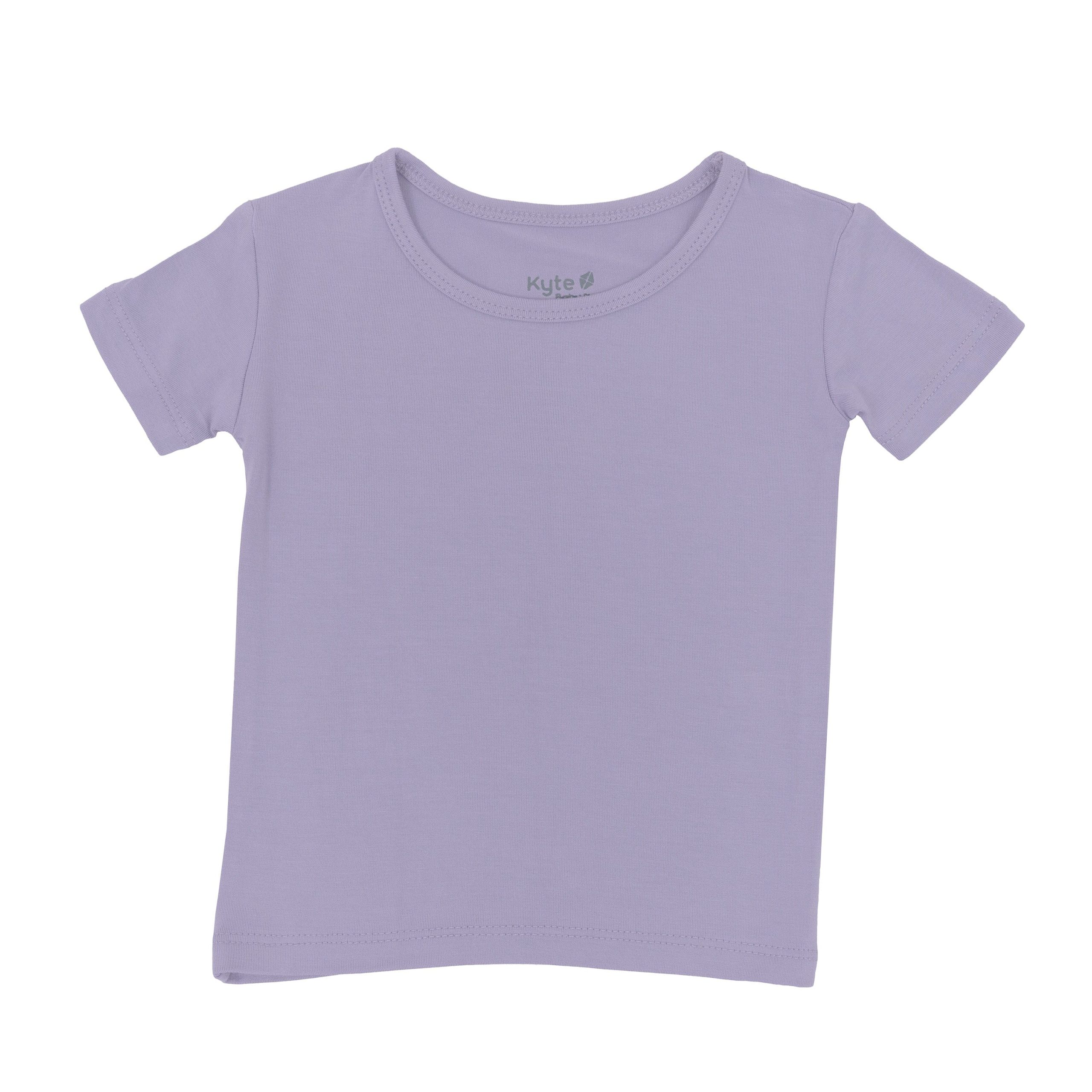 Short Sleeve Pajamas in Taro - Image 4