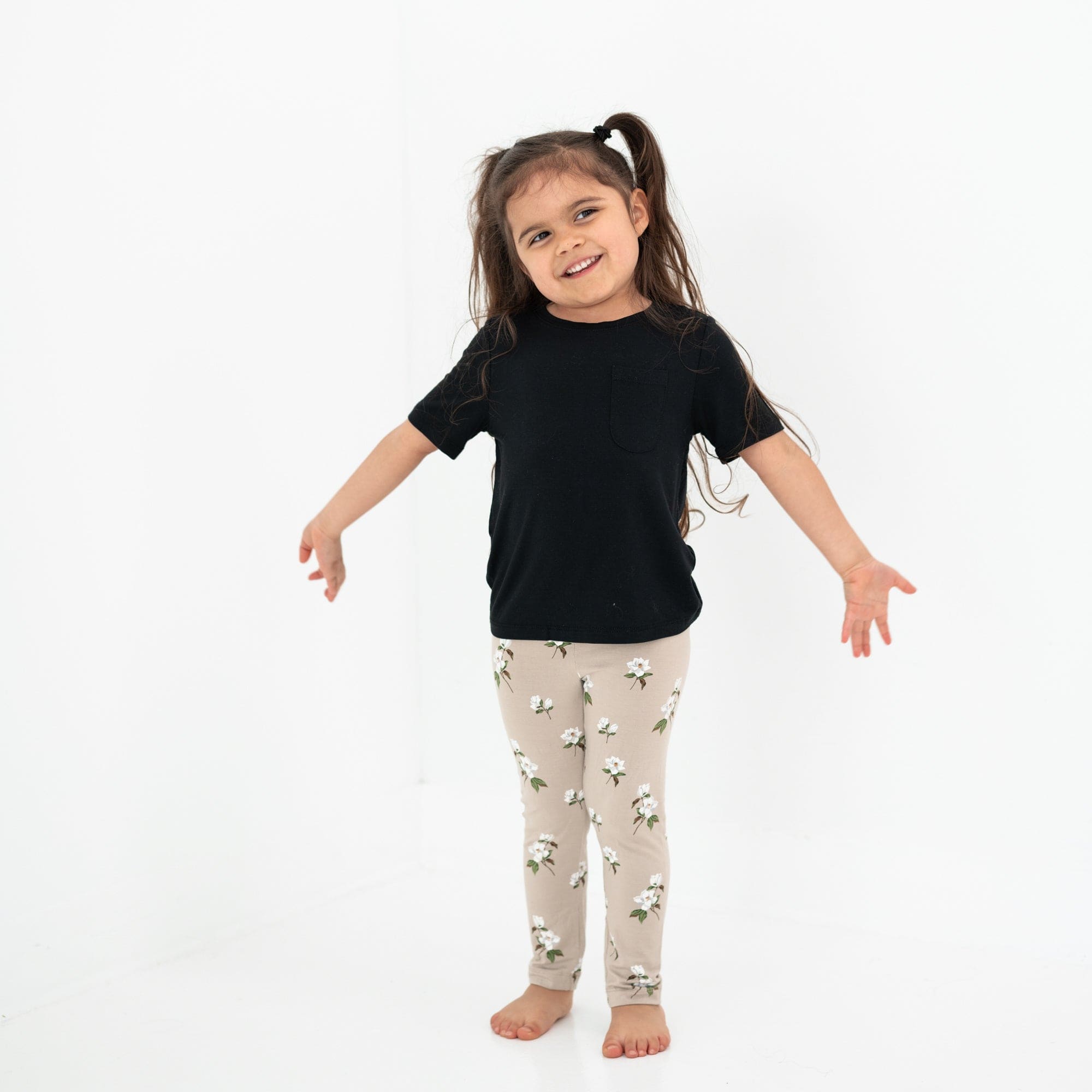 Toddler Crew Neck Tee in Midnight - Image 3