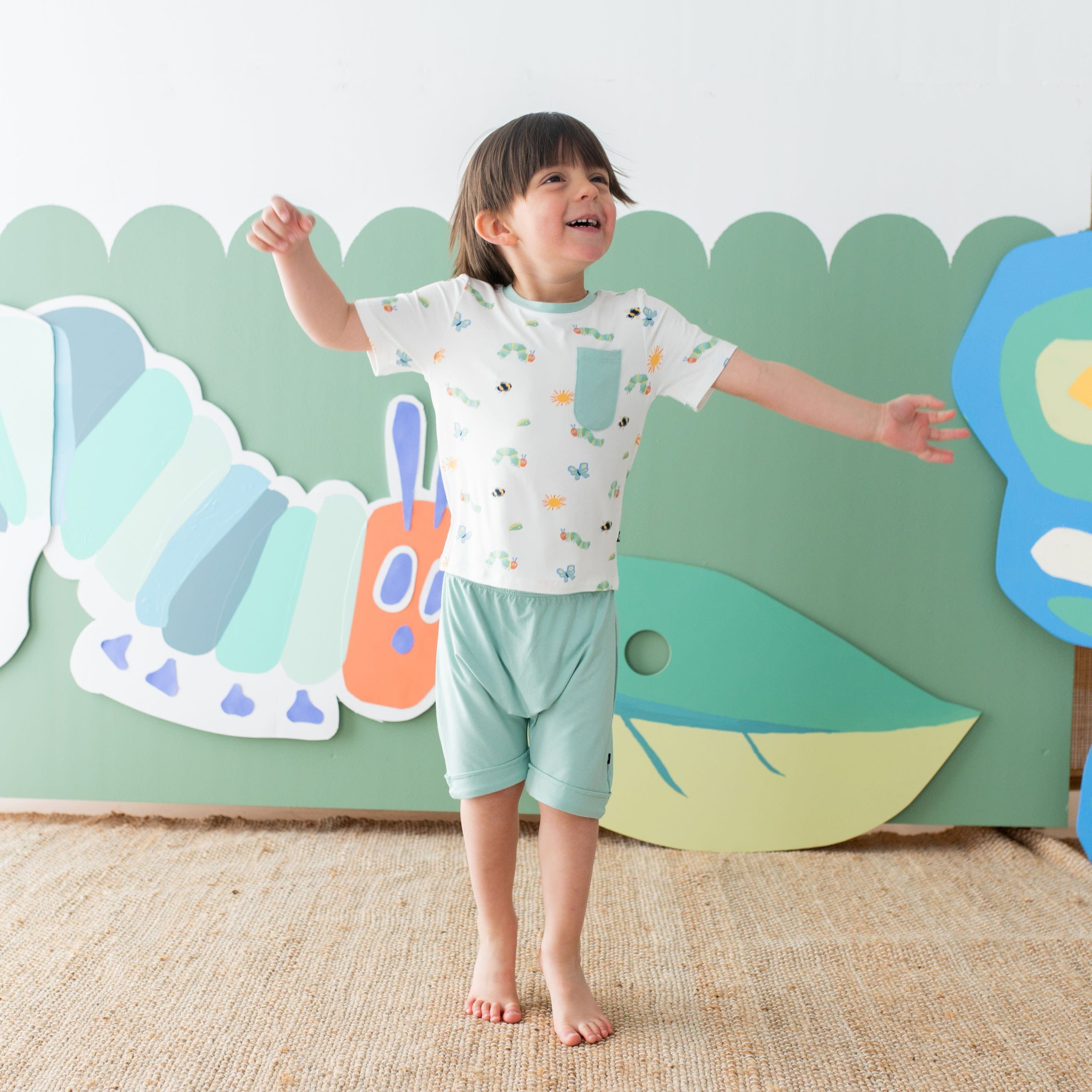 Toddler Crew Neck Tee in The Very Hungry Caterpillar??and Friends - Image 3