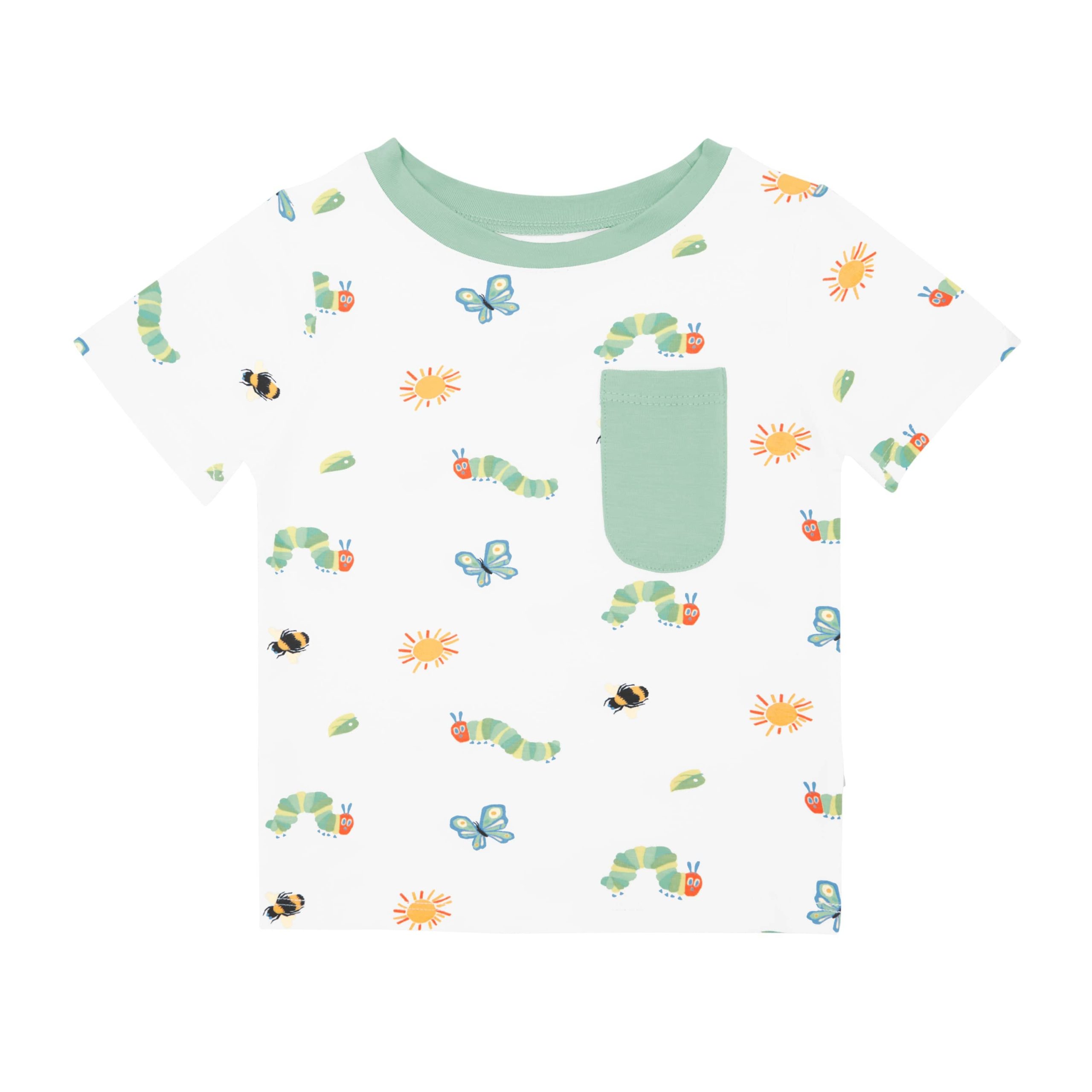 Toddler Crew Neck Tee in The Very Hungry Caterpillar??and Friends - Image 2