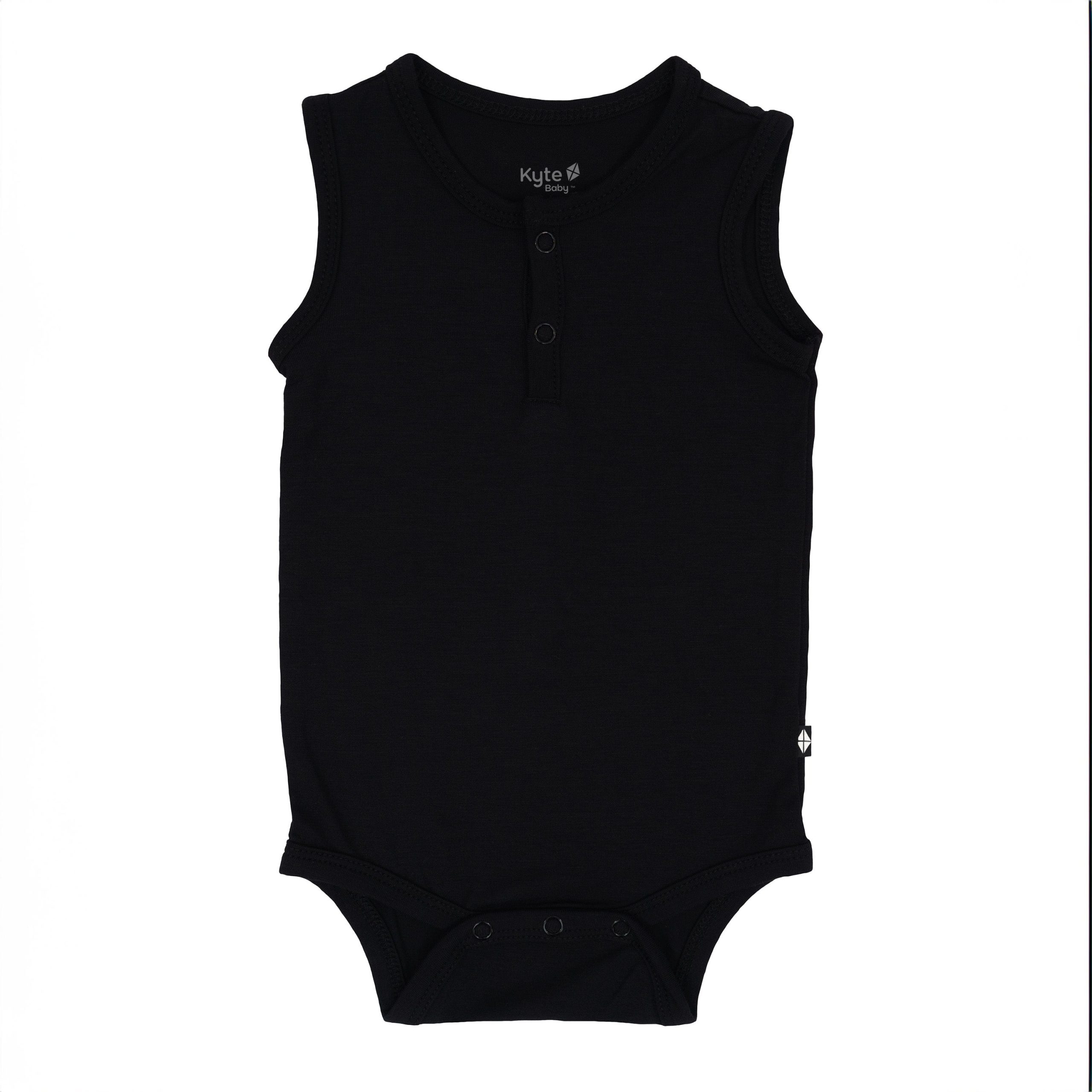 Sleeveless Bodysuit in Midnight