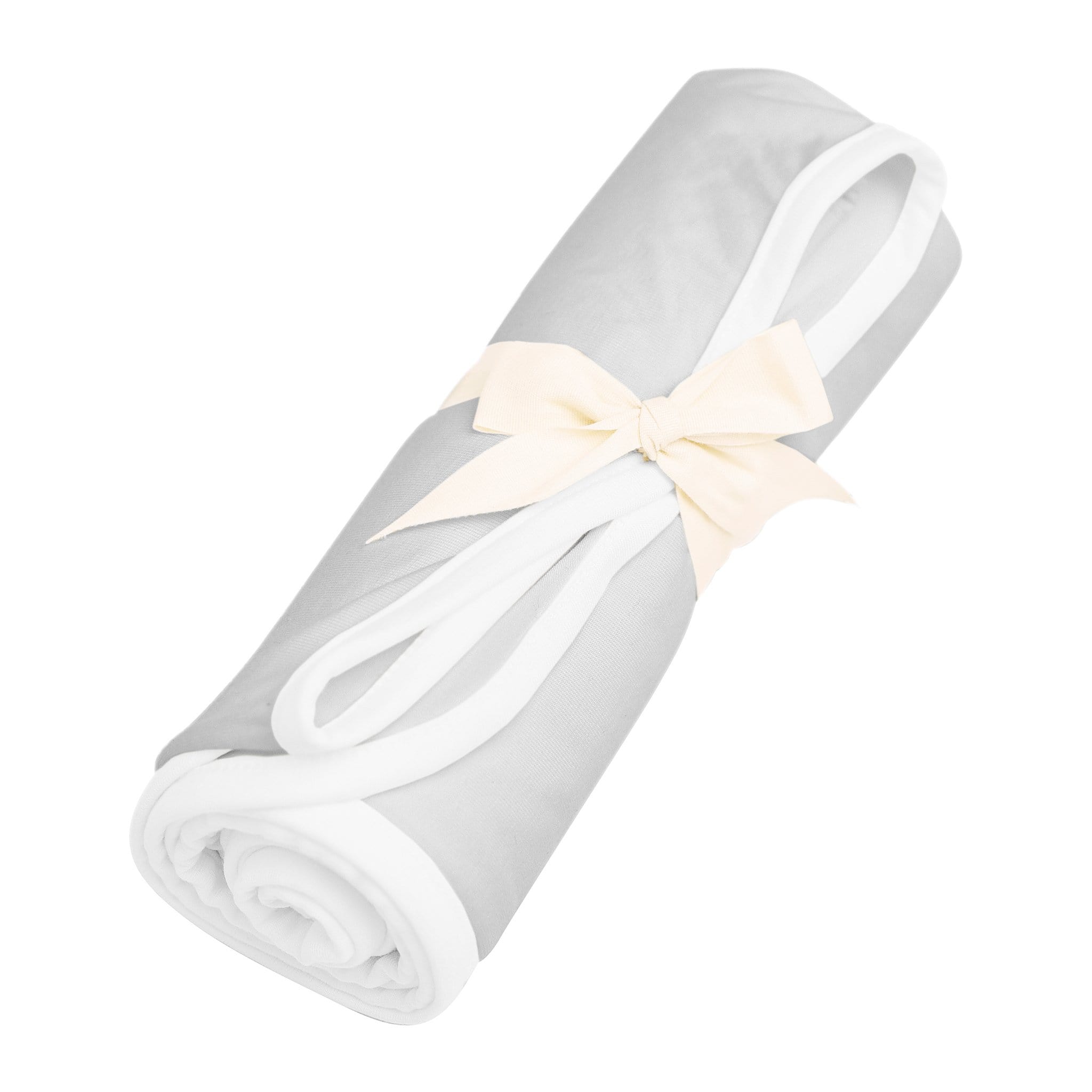 Swaddle Blanket in Storm with Cloud Trim - Image 2